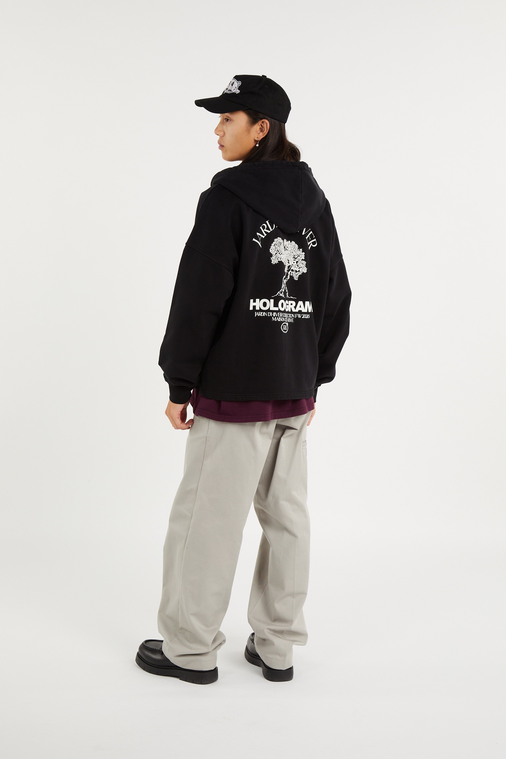 Hoodie | Noir HOLOGRAM Homme