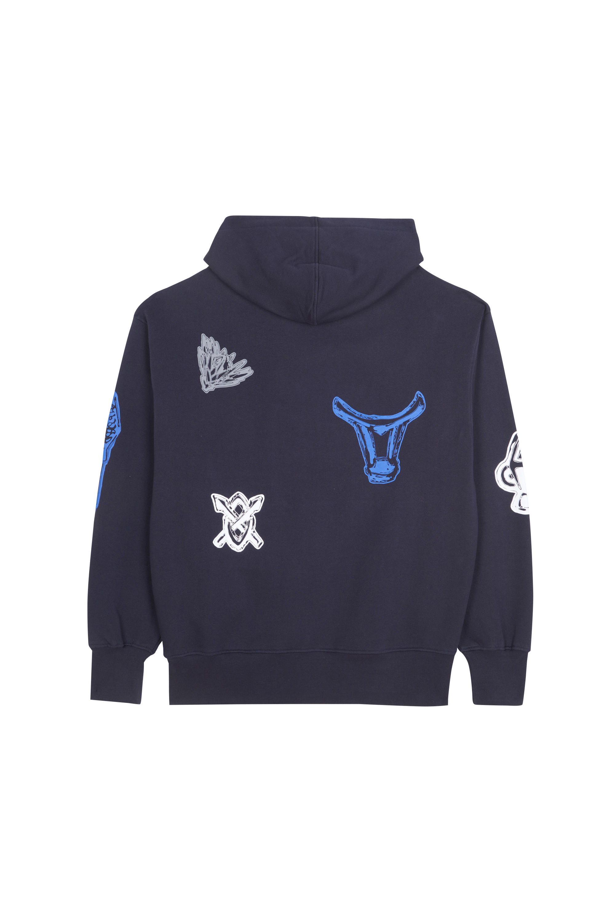 hoodie DAILY PAPER Bleu