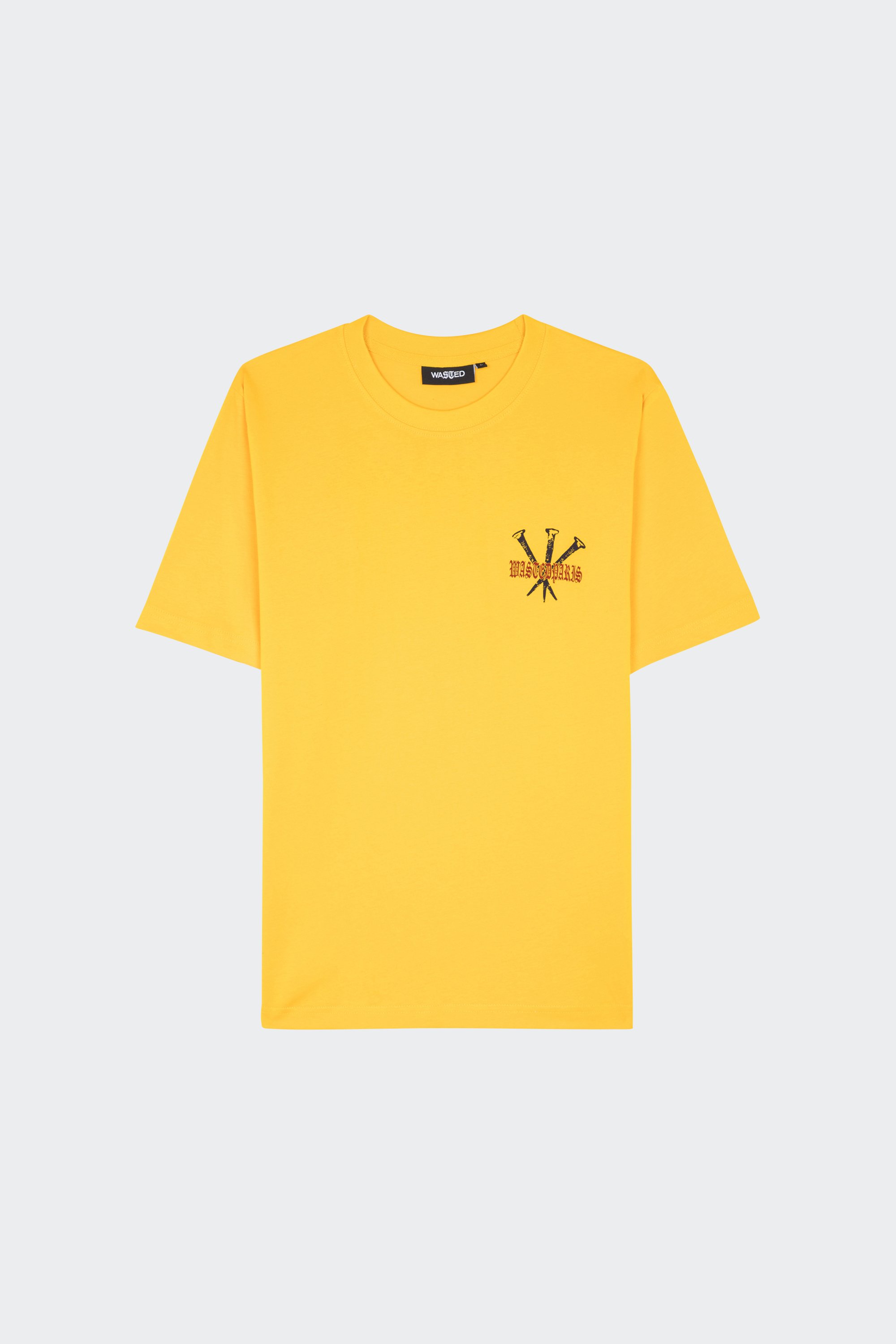 T-shirt | Yellow by WASTED T-shirt Yellow