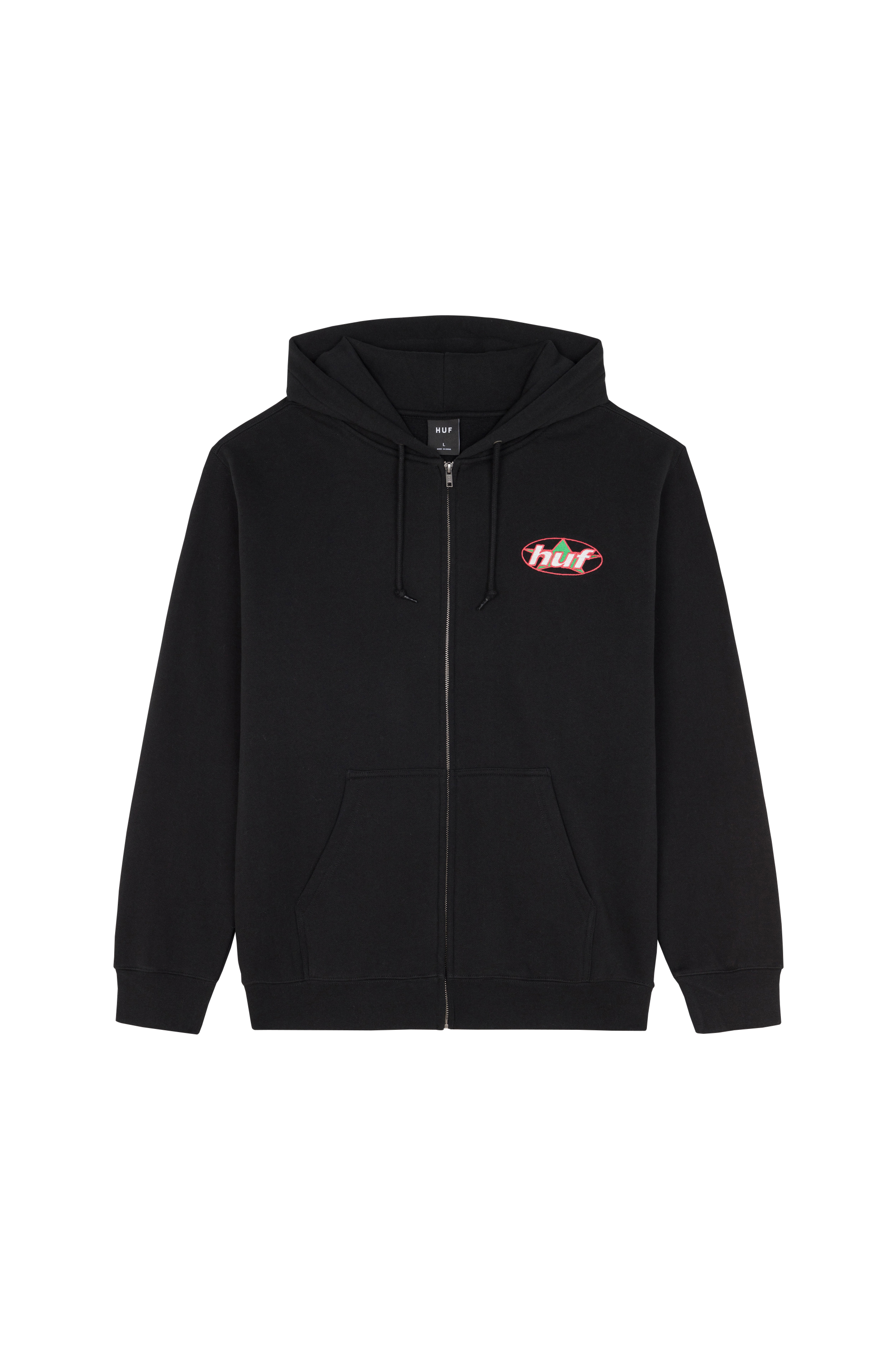 Hoodie zippé Noir