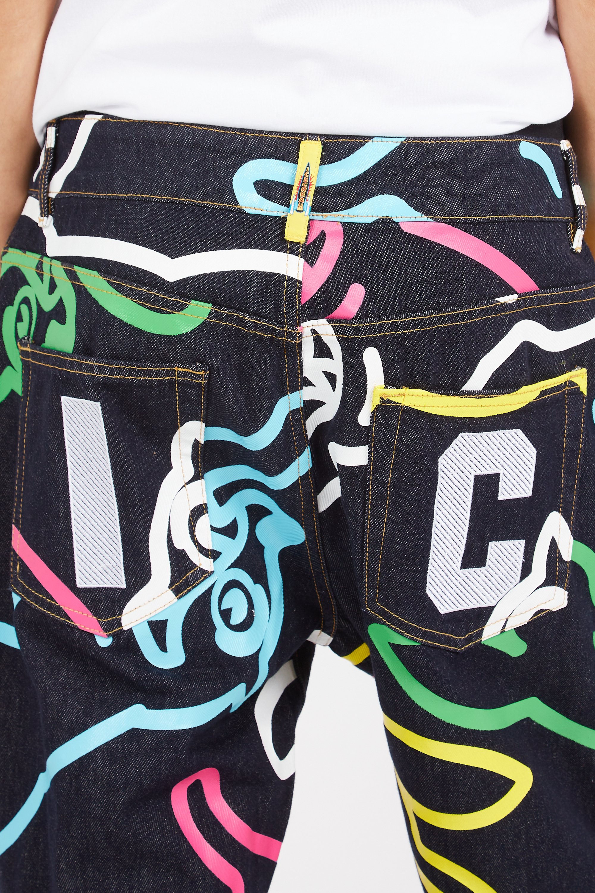 Jeans | Multicolored ICE CREAM Men
