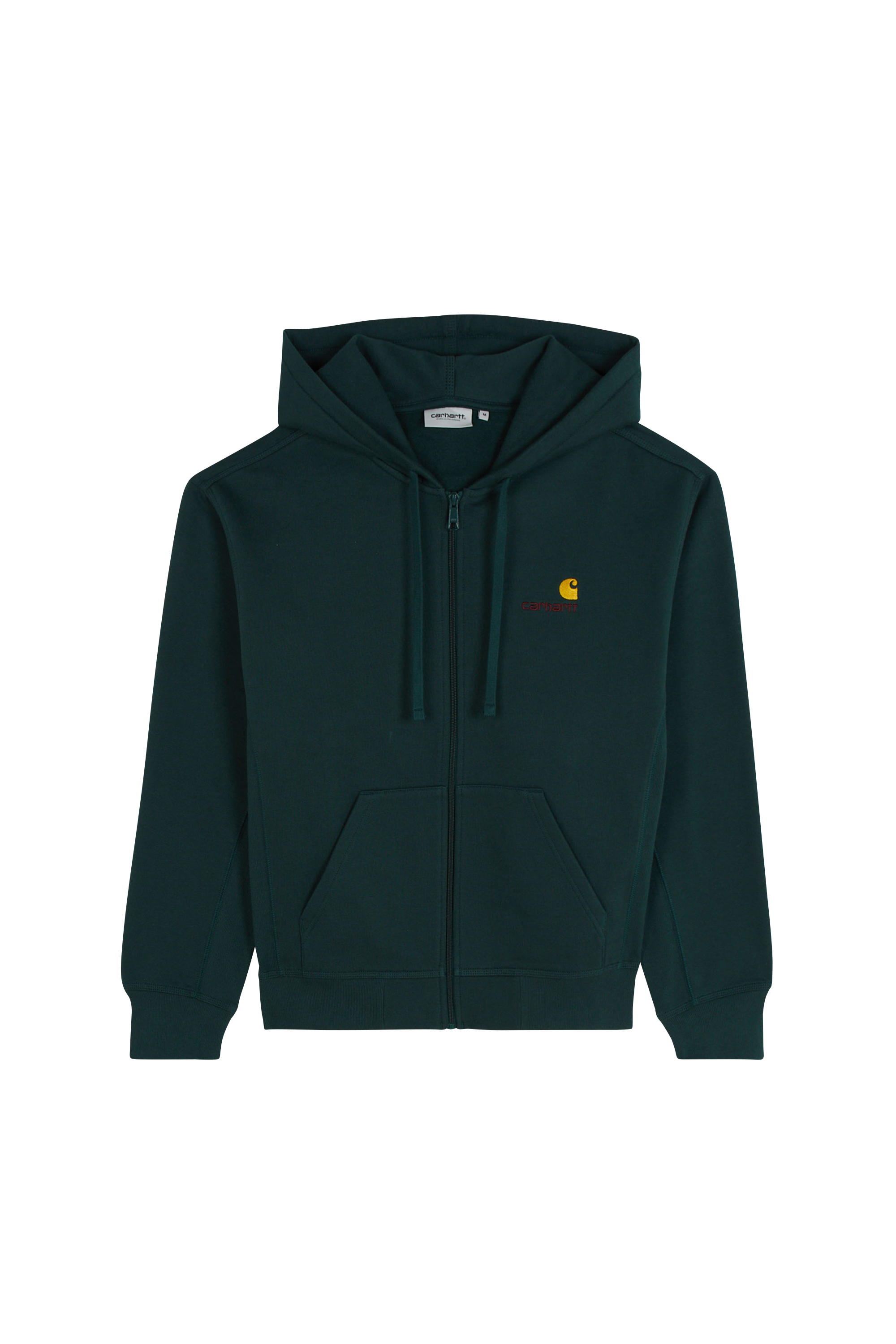 Hoodie zippé Vert