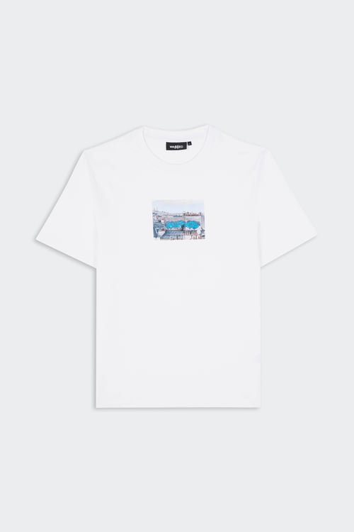 WASTED T-shirt Blanc