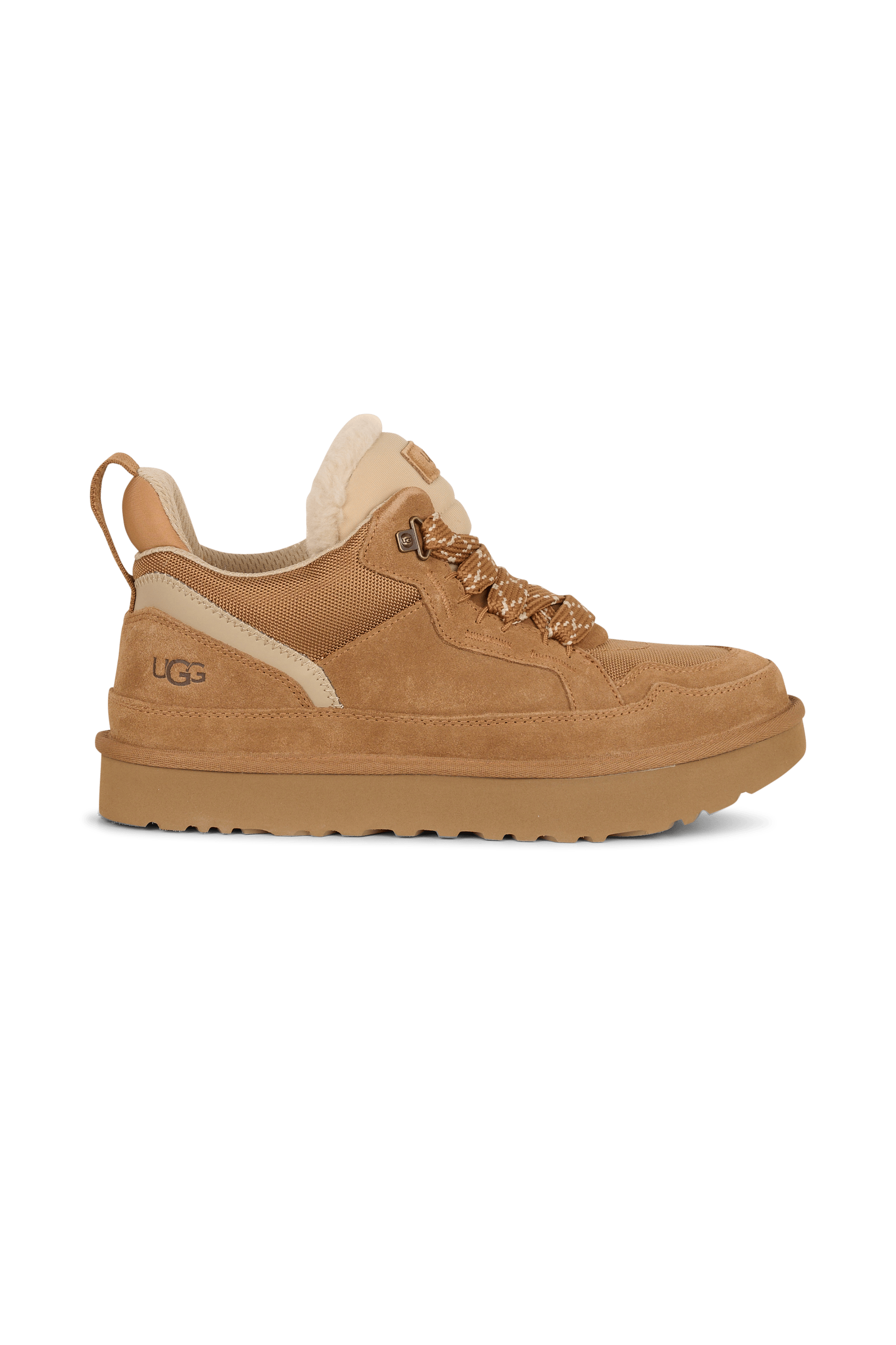Men?s Storm 96 LO fabric and leather sneakers LOWMEL Chestnut