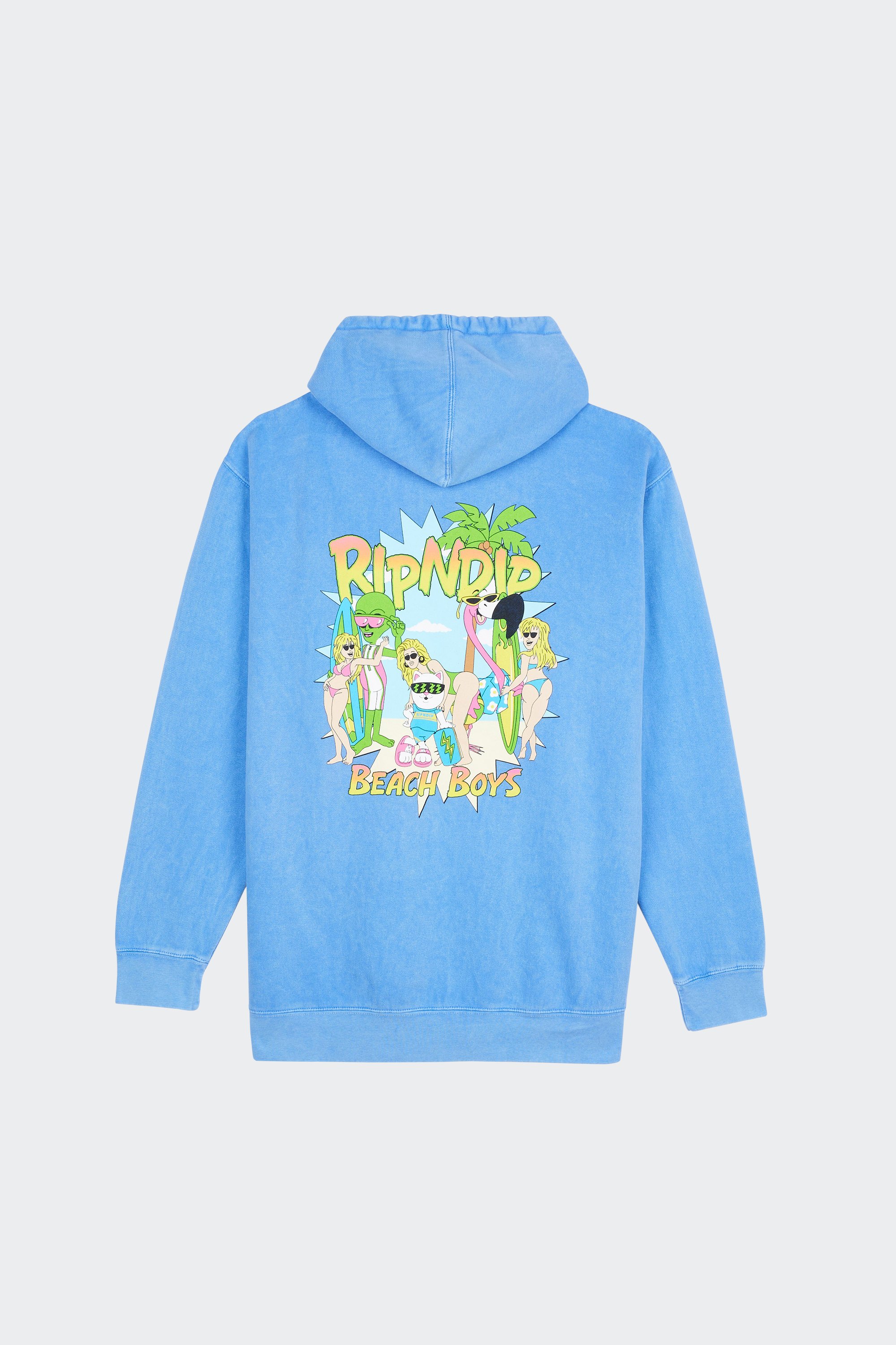Ripndip Beach Boys Pullover Hoodie L パーカー Hoodie Beach boys Bleu Ripndip - Homme | Citadium