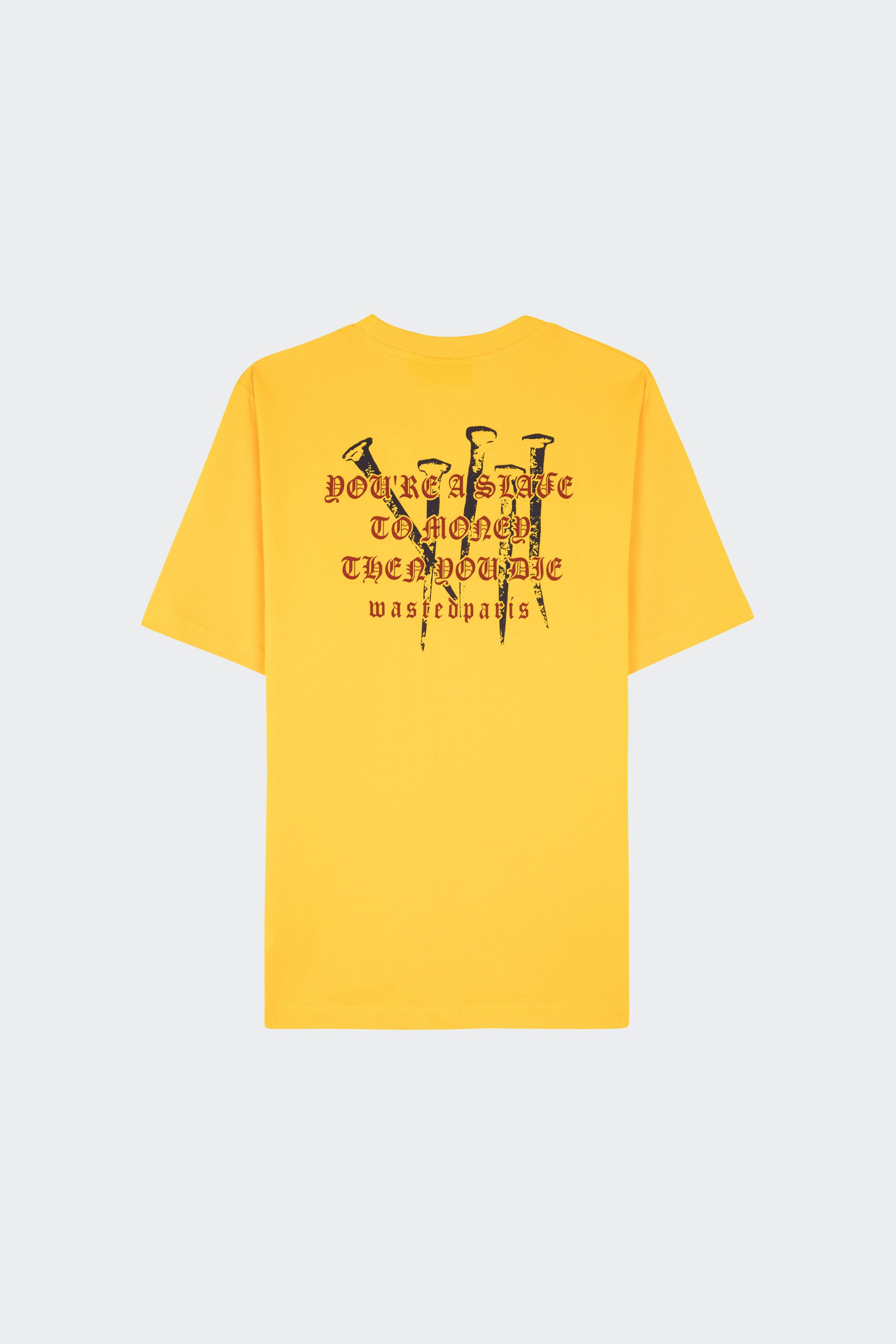 T-shirt | Yellow by WASTED T-shirt Yellow