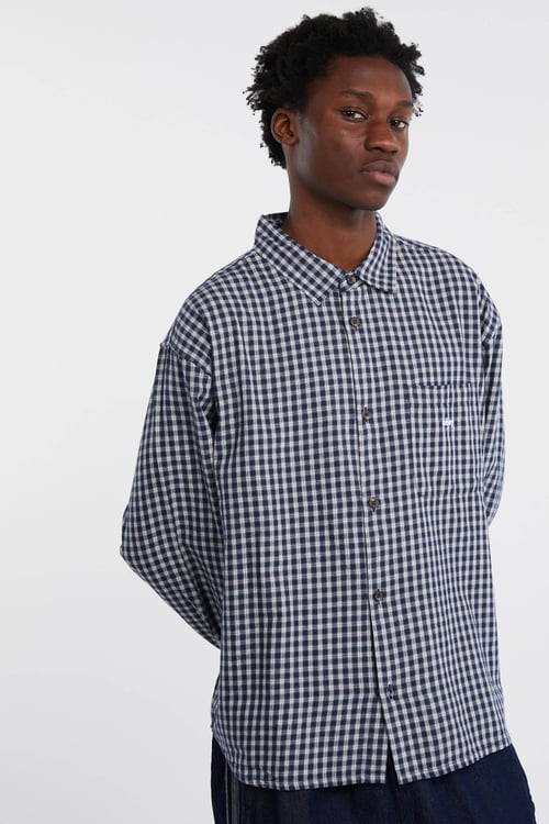 OBEY Chemise Bleu