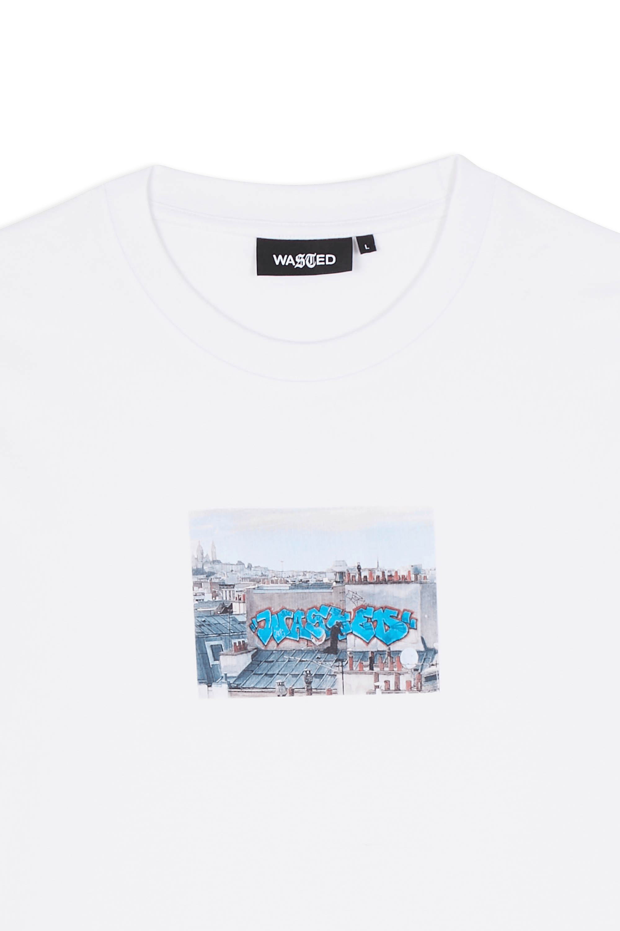 T-shirt | Blanc WASTED Homme