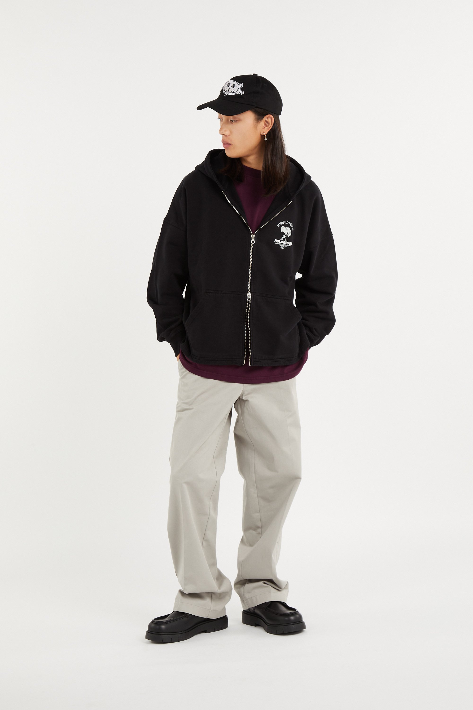Hoodie | Noir HOLOGRAM Homme