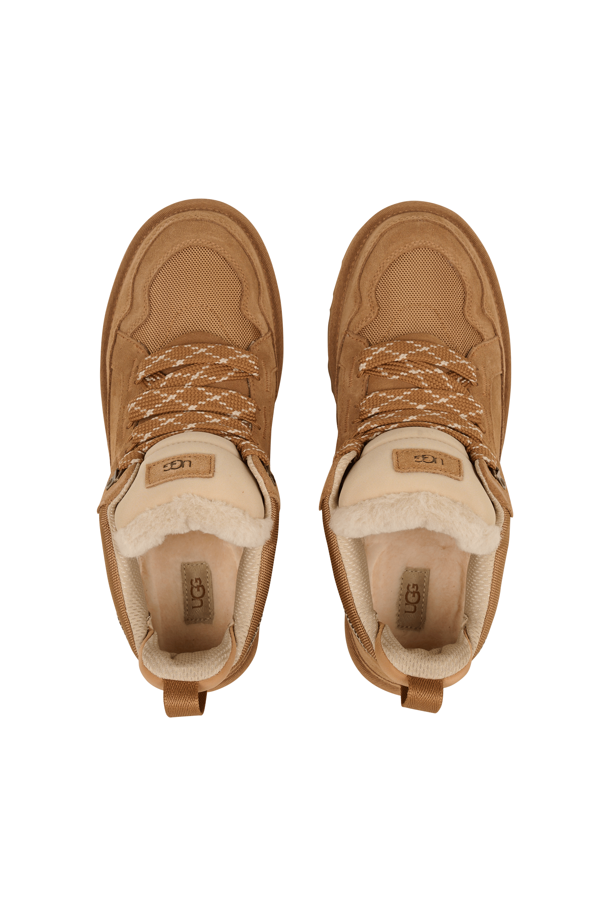 Men?s Storm 96 LO fabric and leather sneakers | Brown UGG Men