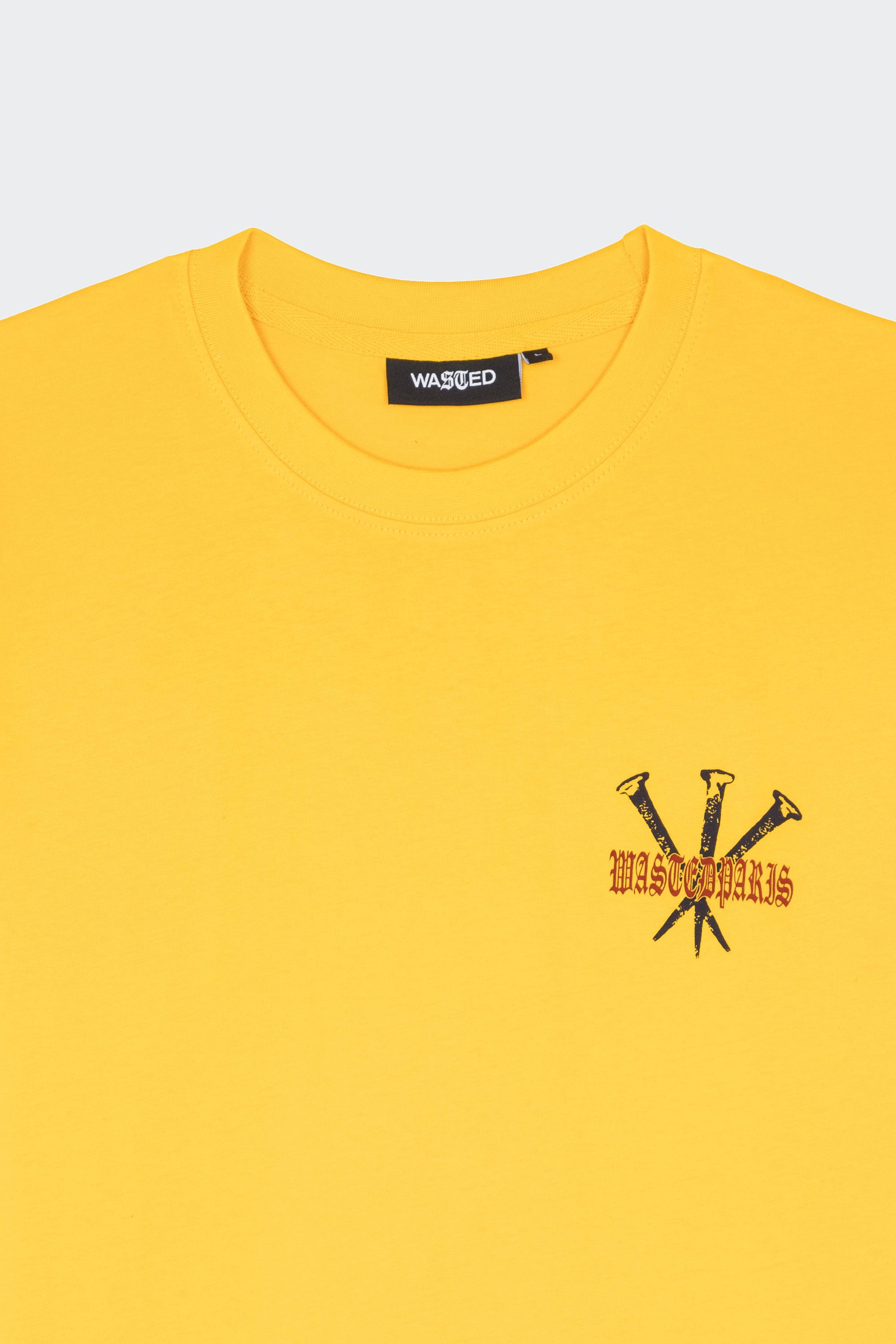T-shirt | Yellow by WASTED T-shirt Yellow