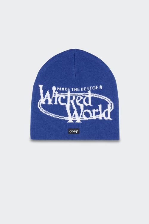 OBEY Hats Blue