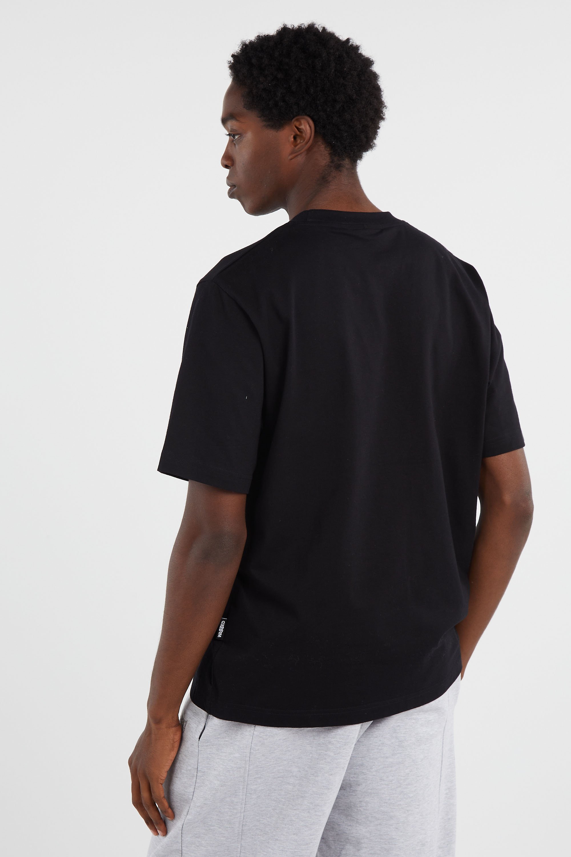 T-shirt | Noir WASTED Homme