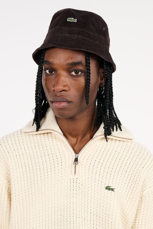 LACOSTE Bobs Marron