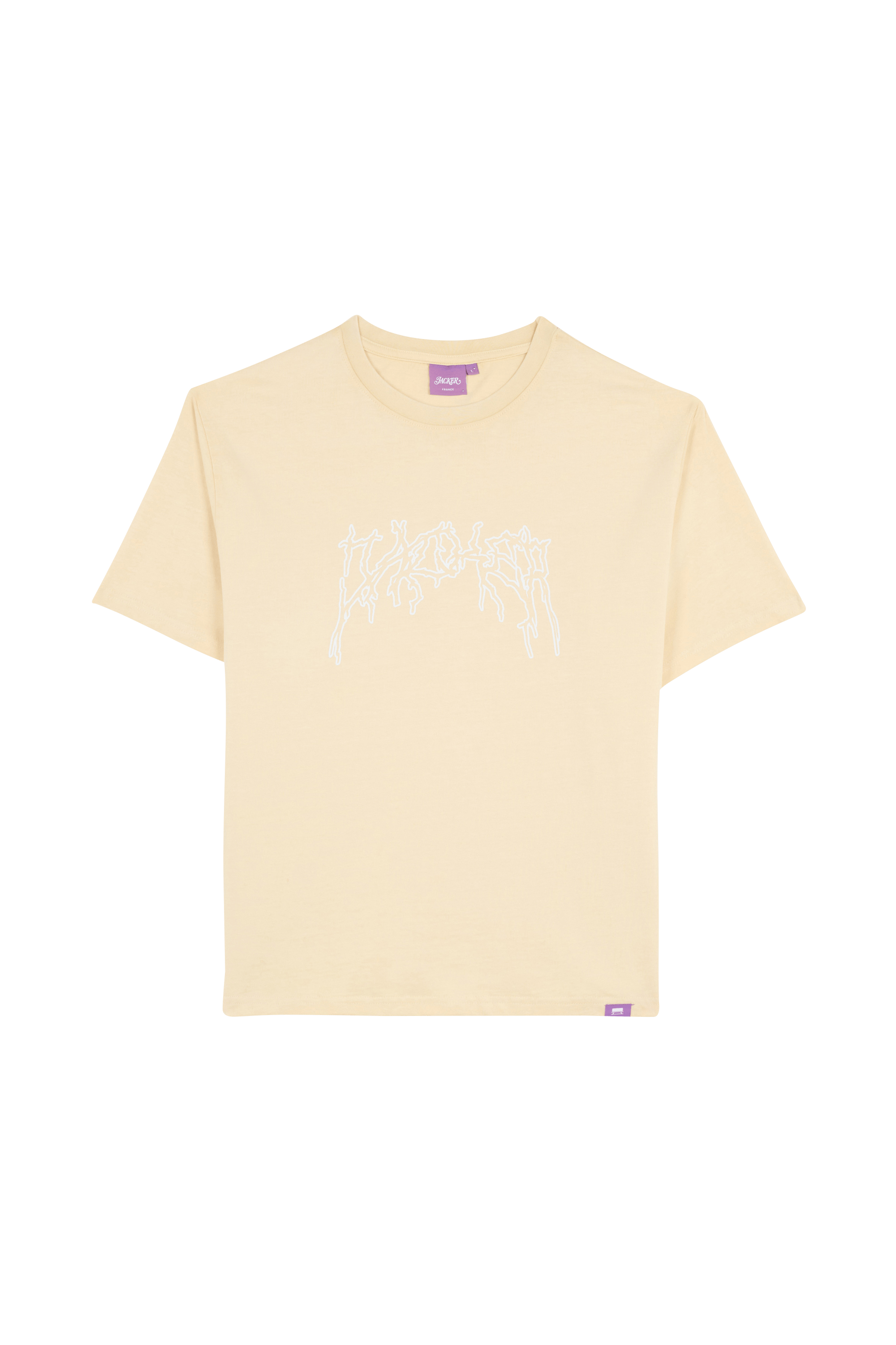 T-shirt SKELETON GARMENT Beige