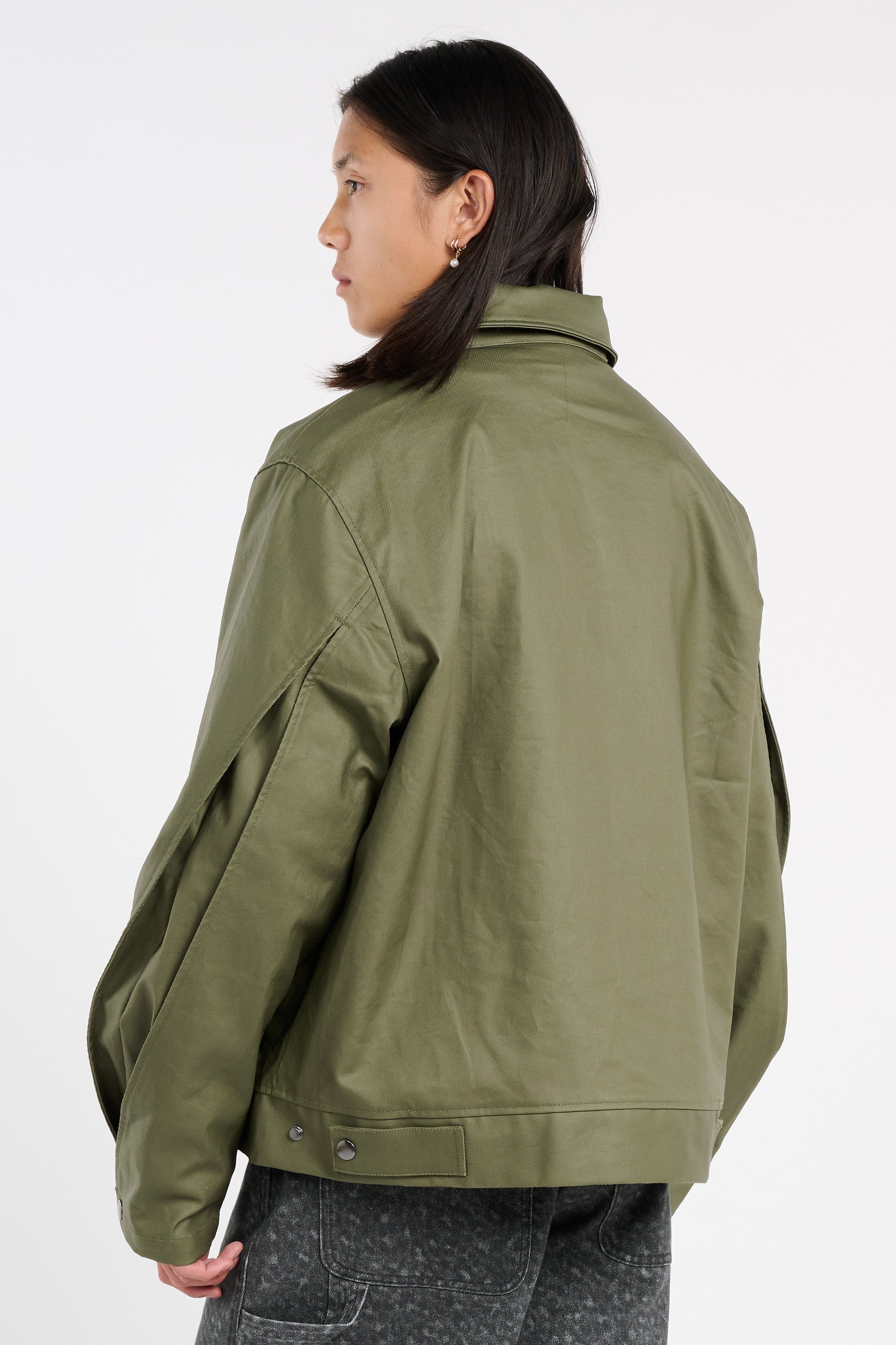 Veste en coton bio | Vert RAINS Homme