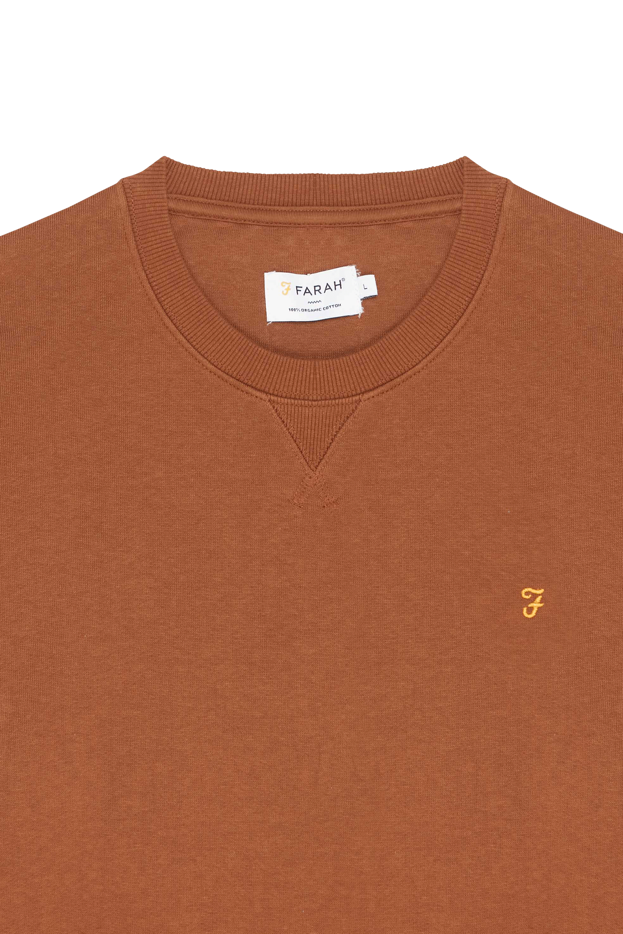 Sweatshirt FARAH Marron