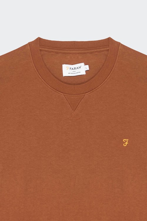 FARAH Sweatshirt Marron