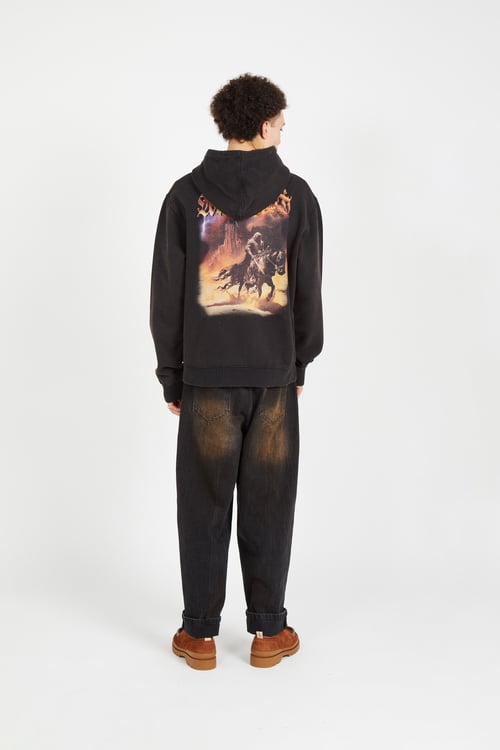 WASTED Hoodie Noir