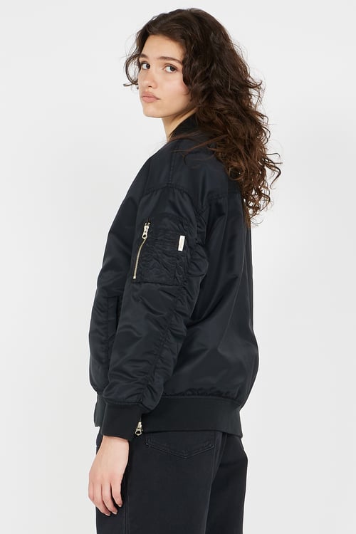 SCHOTT Veste bomber Noir