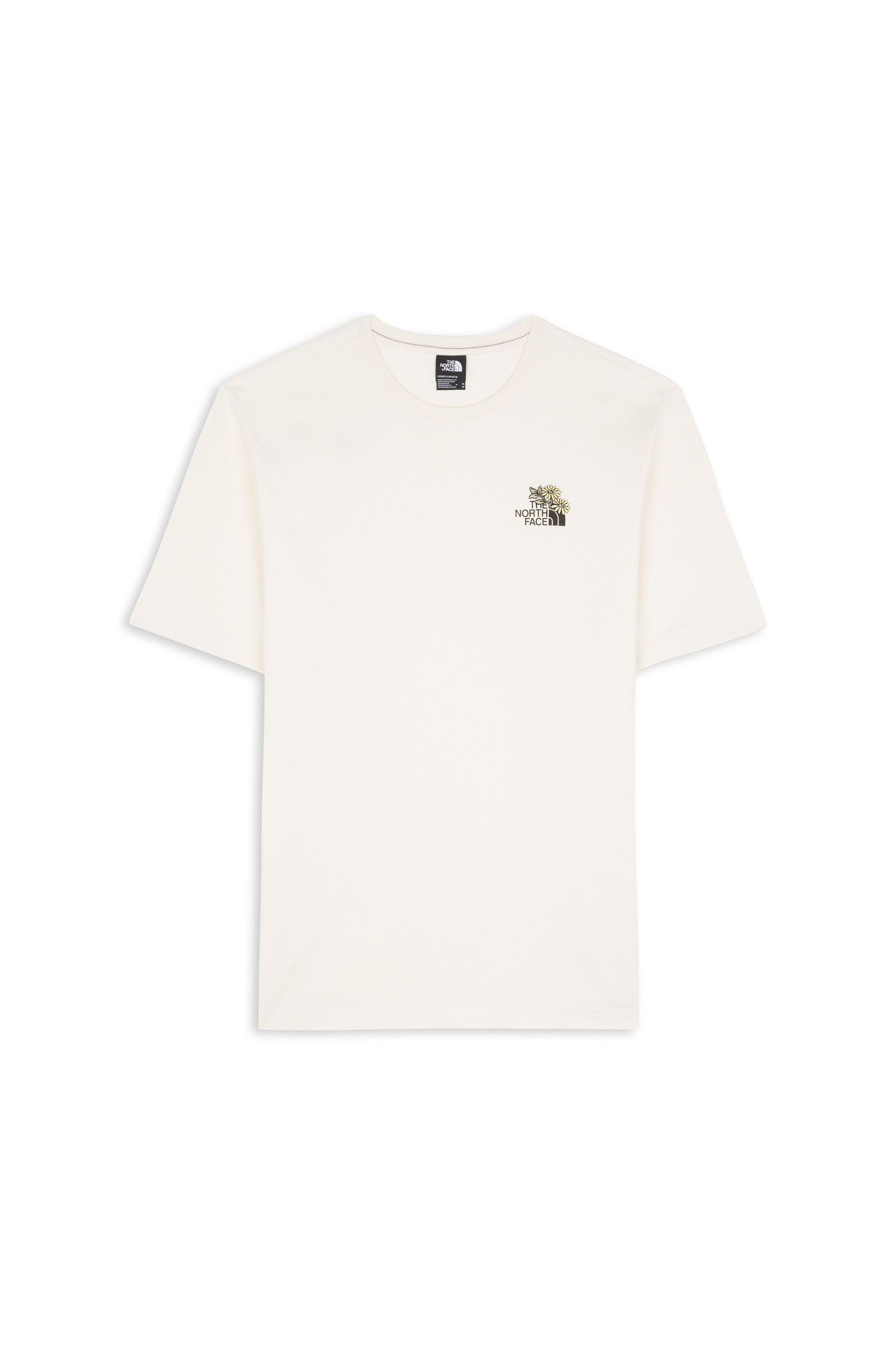 Regular-fit round-neck cotton T-shirt White