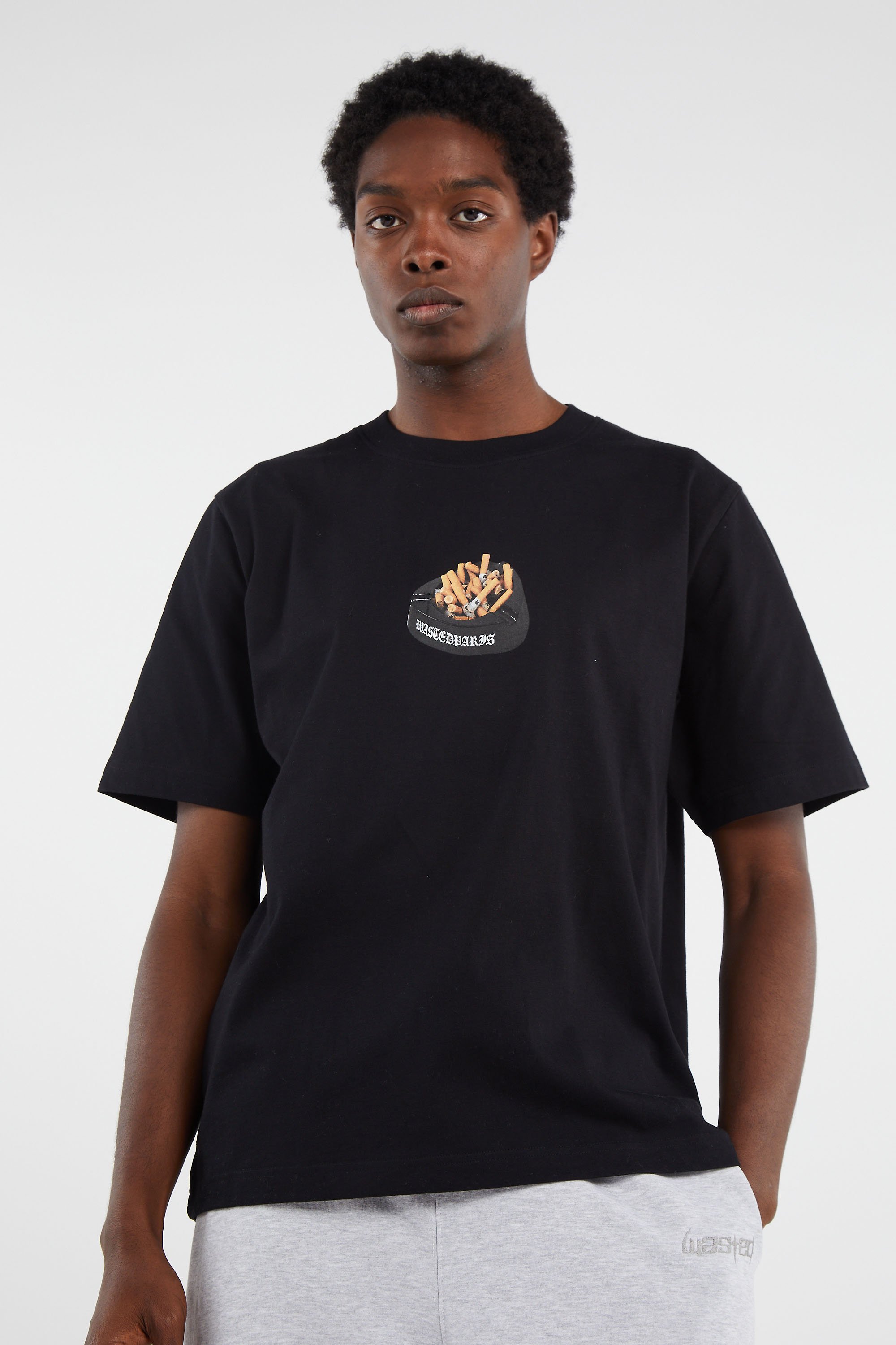 T-shirt | Noir WASTED Homme