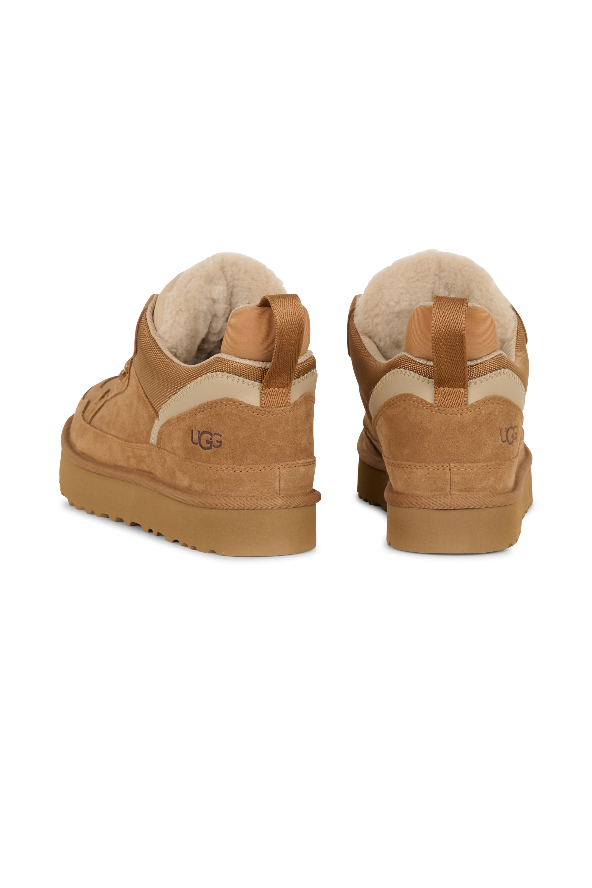 Men?s Storm 96 LO fabric and leather sneakers | Brown UGG Men