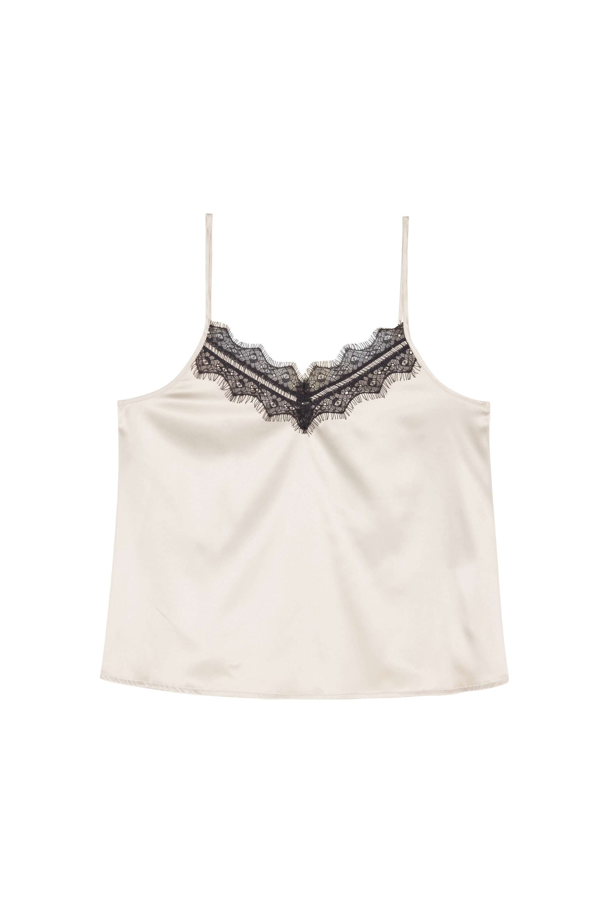Tank top ONLBONITA SINGLET TOP WVN Macadamia