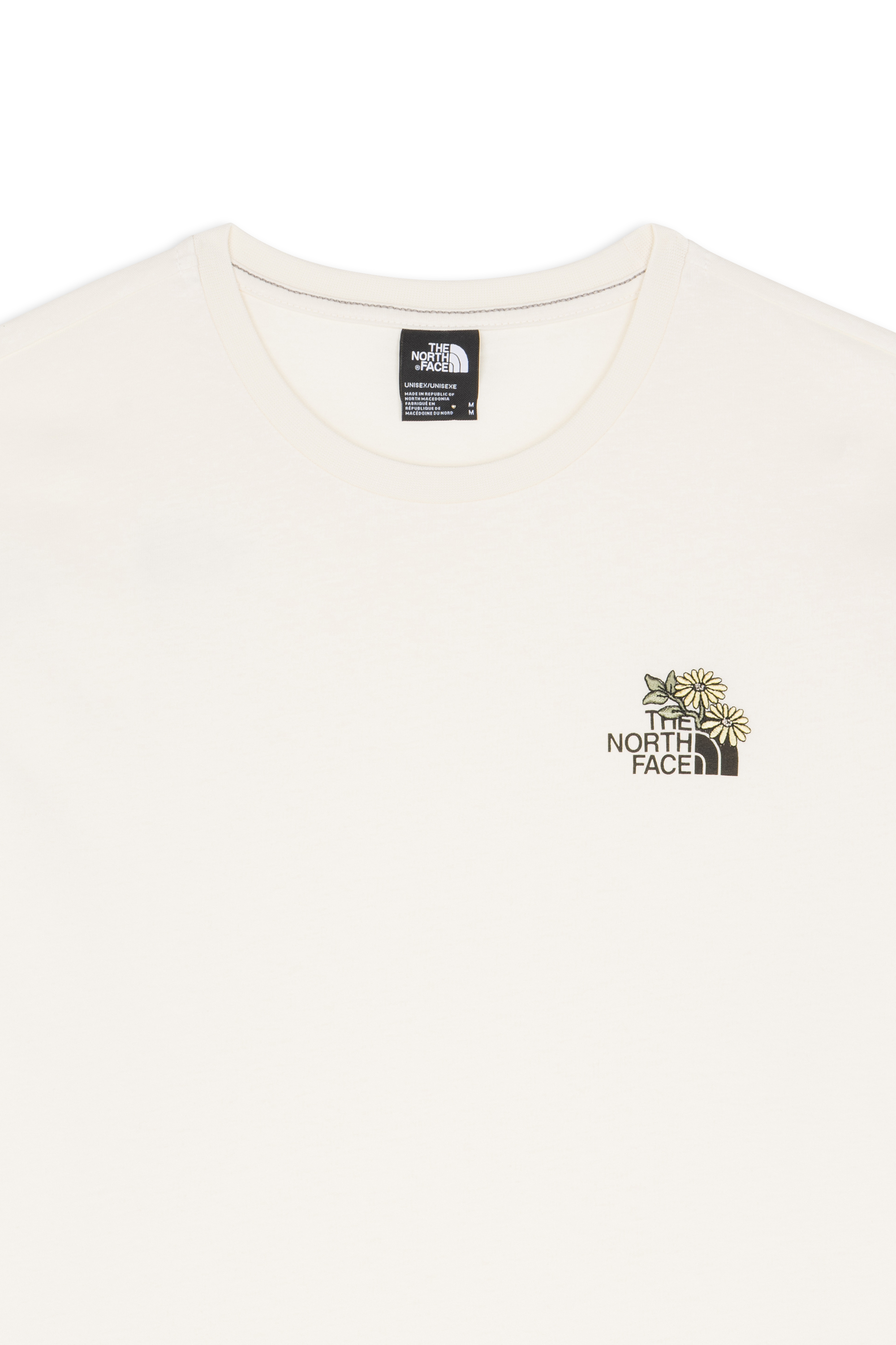 Regular-fit round-neck cotton T-shirt White