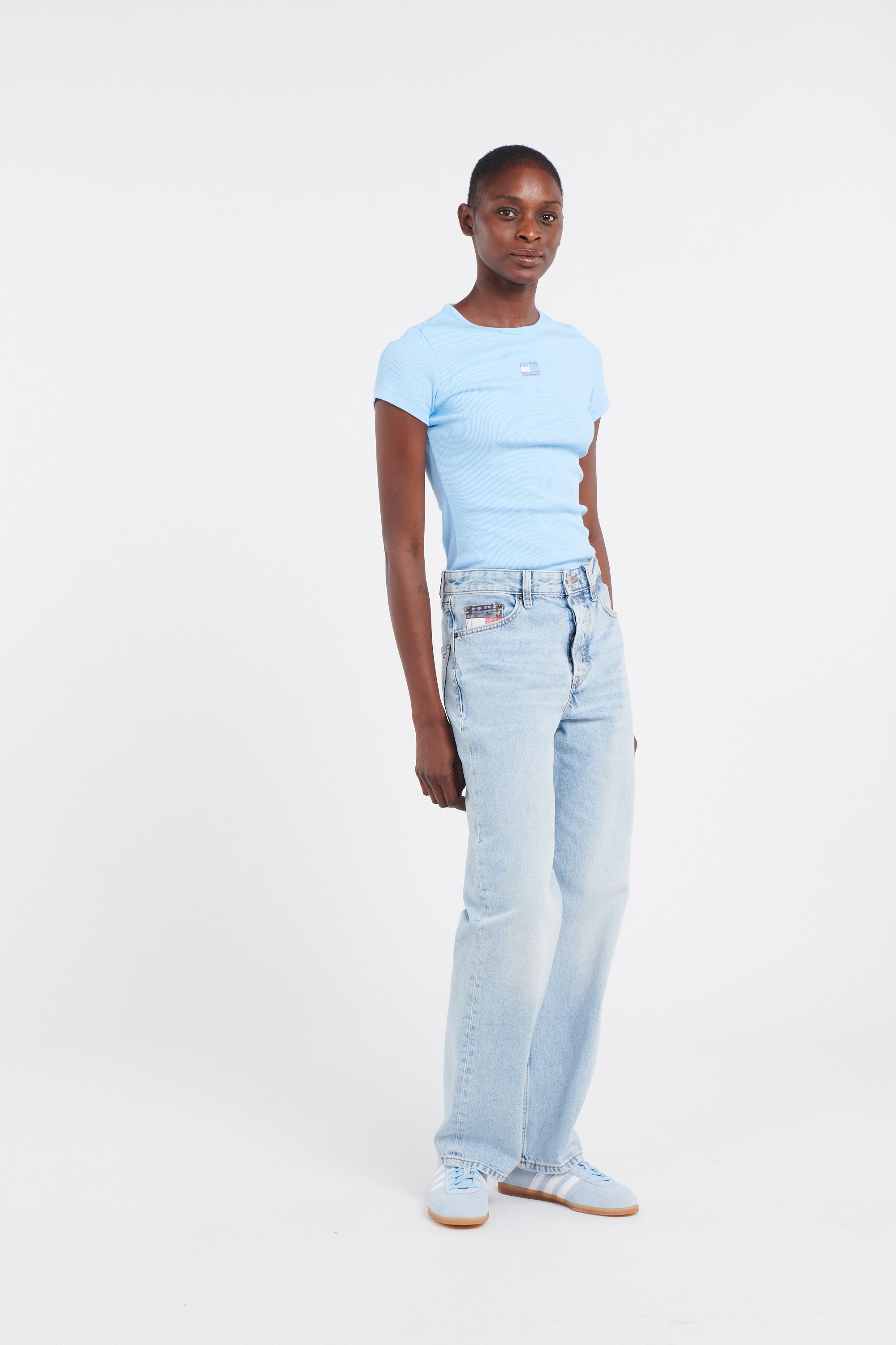 T-shirt | Bleu by TOMMY JEANS T-shirt Bleu