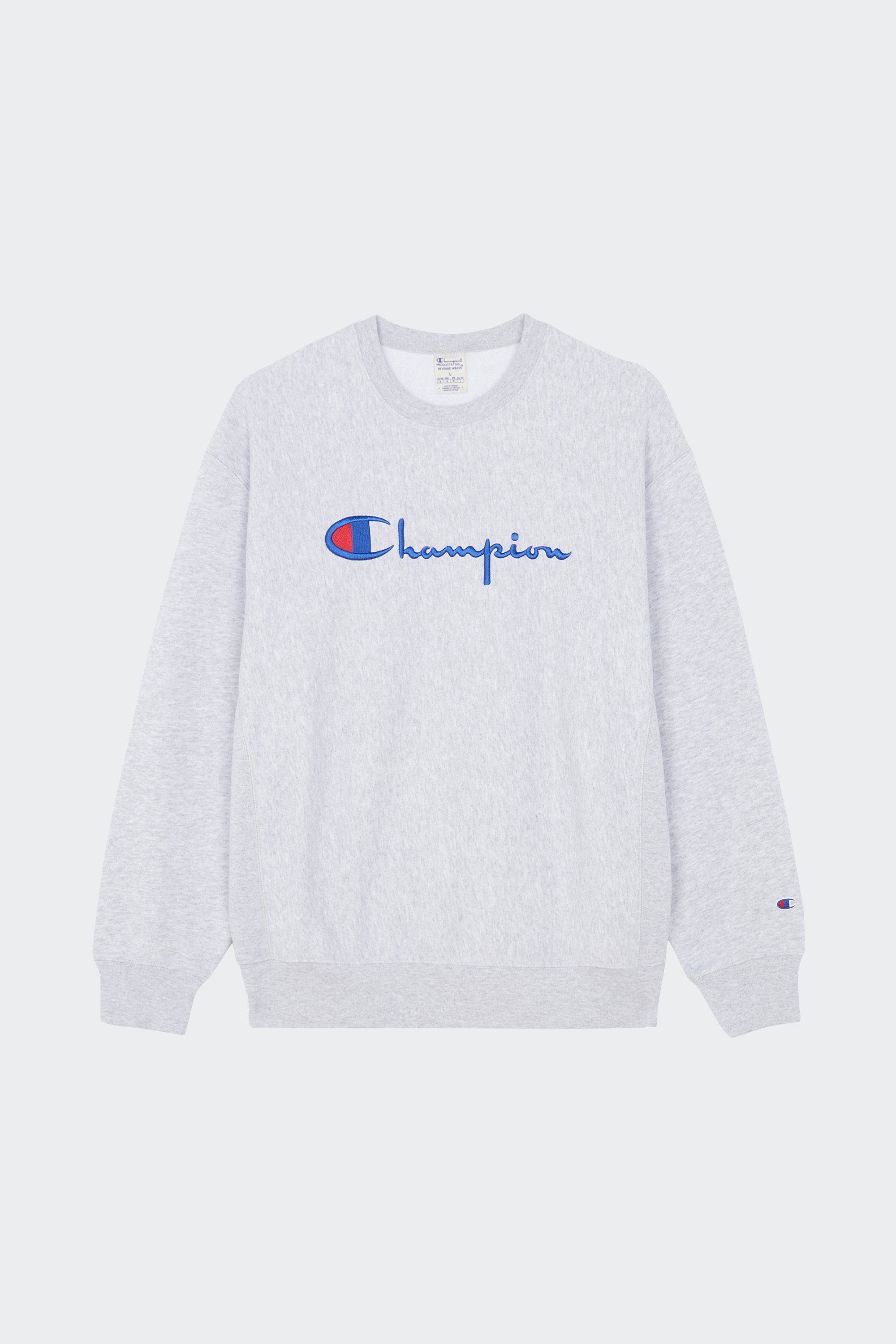 sweatshirt | Grey by CHAMPION sweatshirt Grey