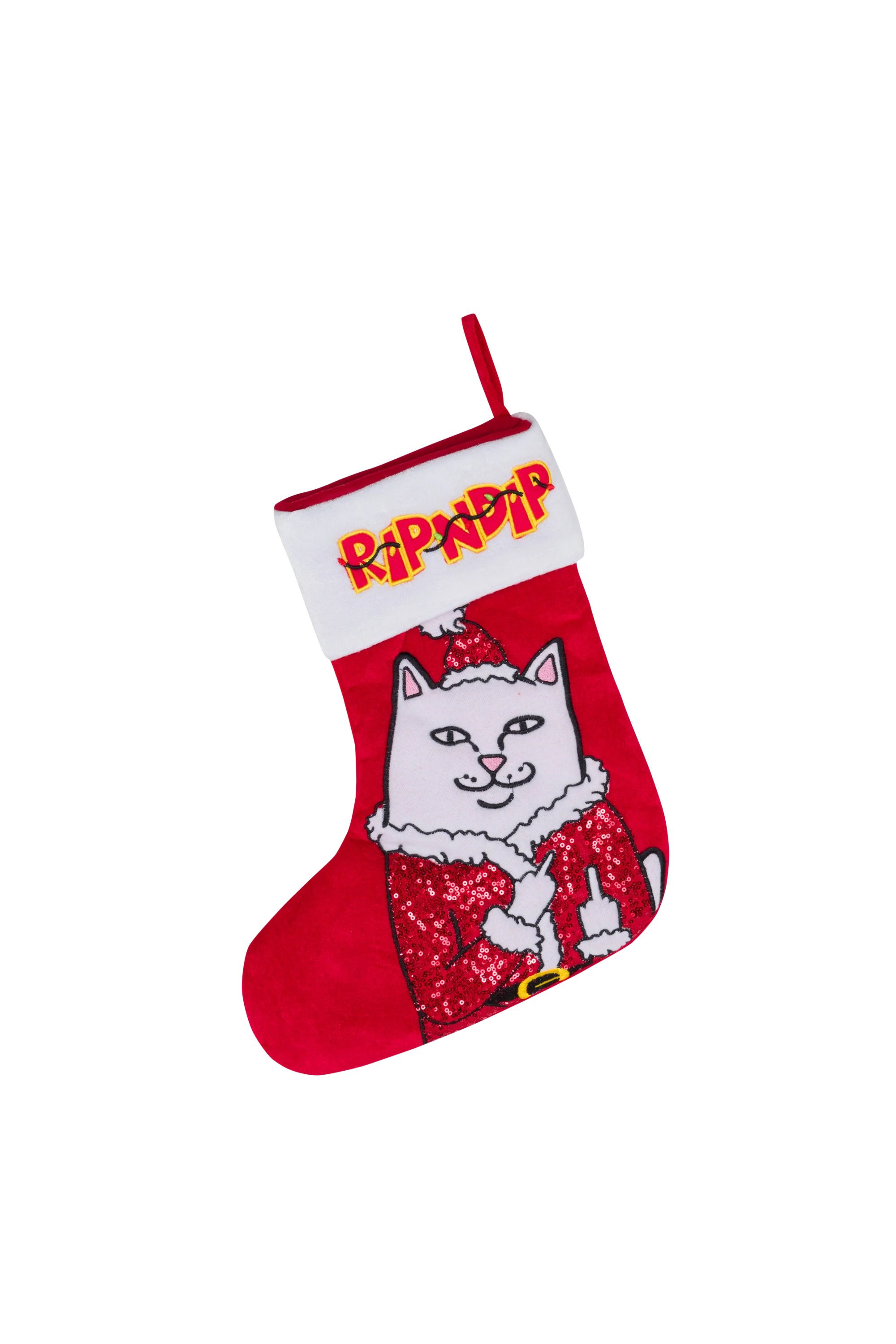 Christmas stocking Black