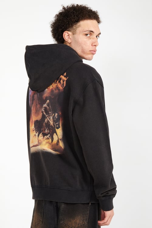 WASTED Hoodie Noir