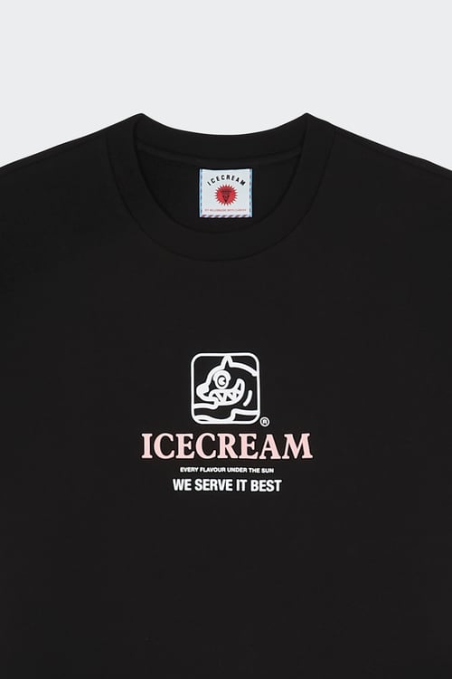 ICE CREAM T-shirt Noir