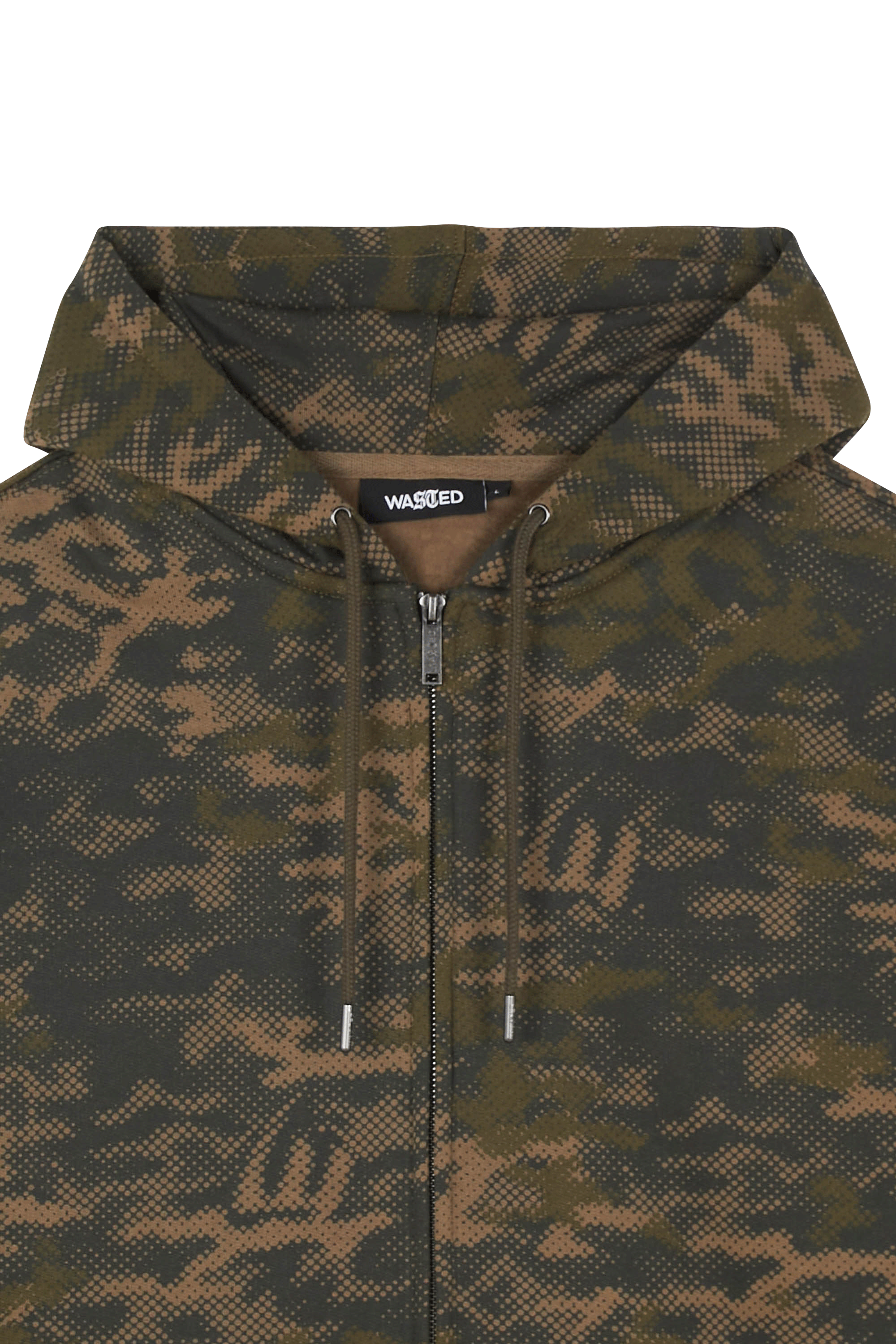 Zip-up hoodie | Green WASTED Men