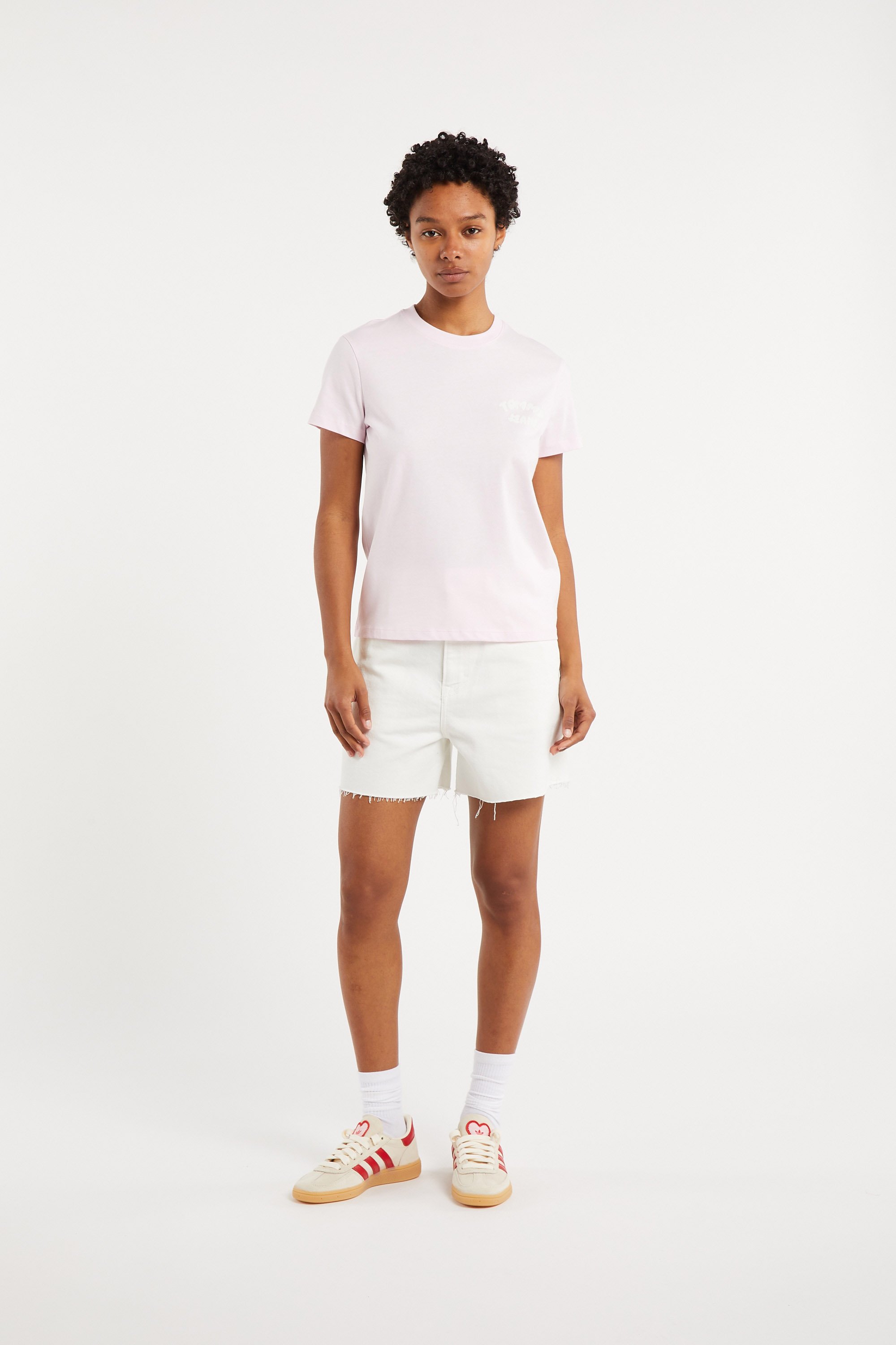 T-shirt TOMMY JEANS Rose