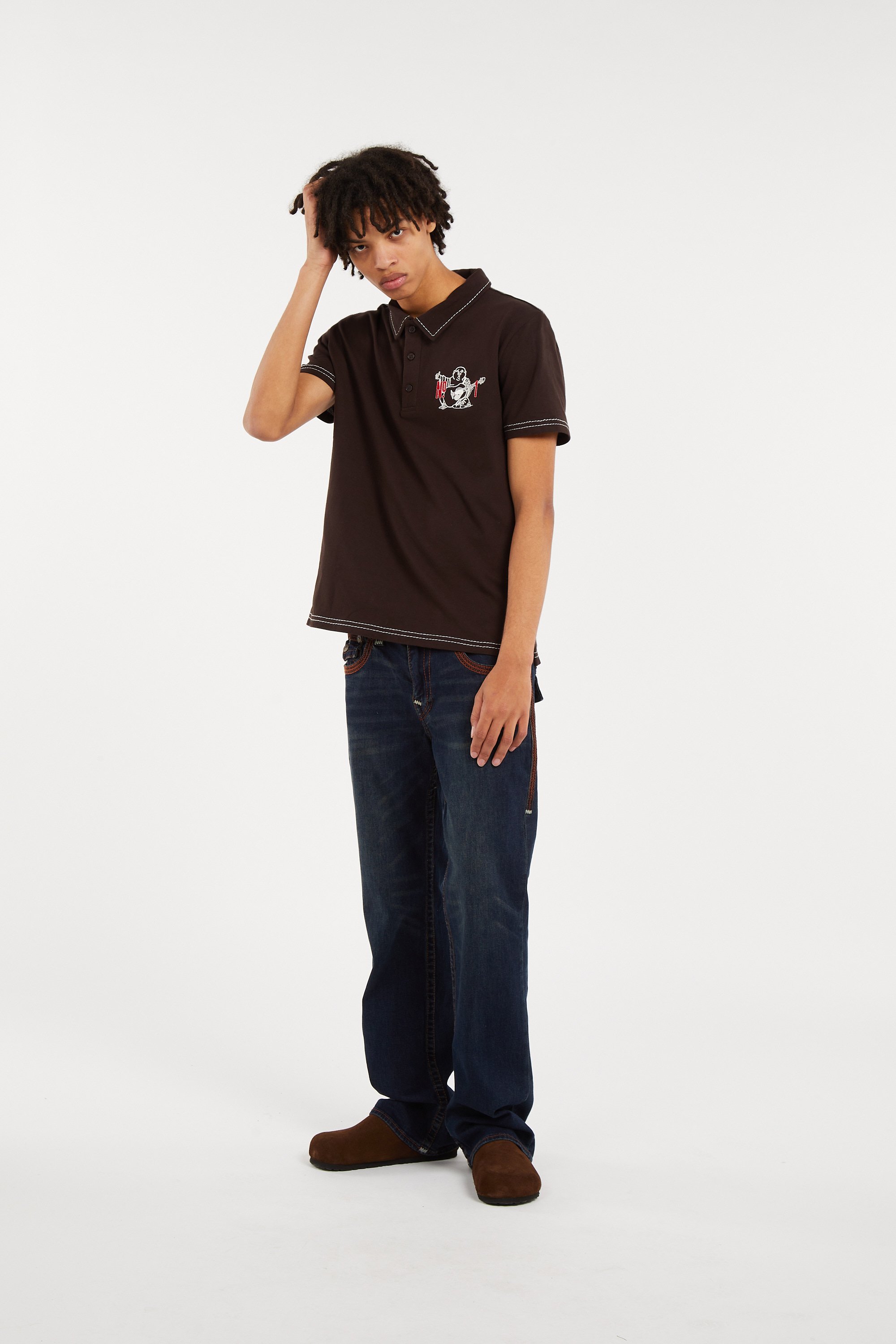 Jean TRUE RELIGION Bleu