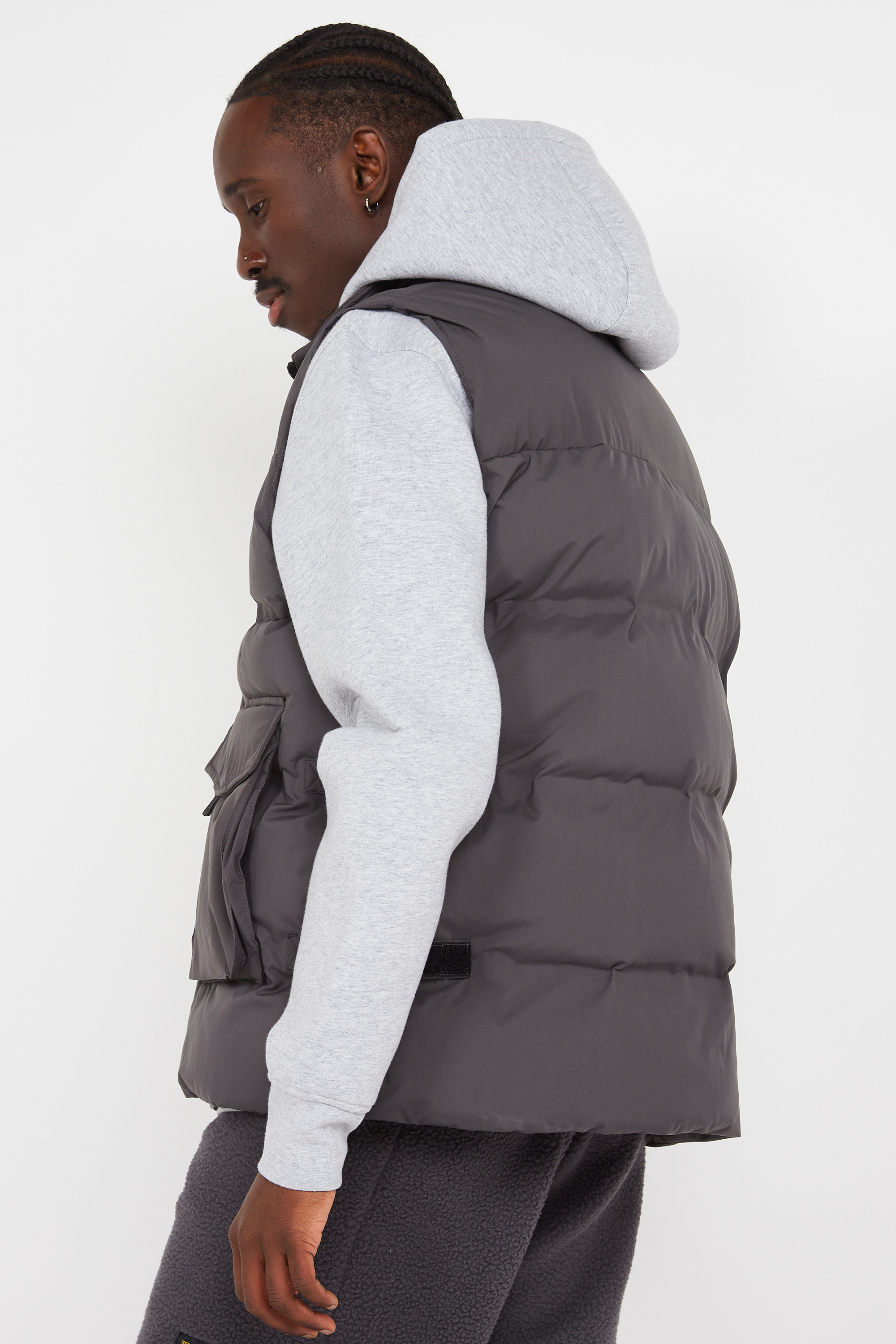 Doudoune Gris