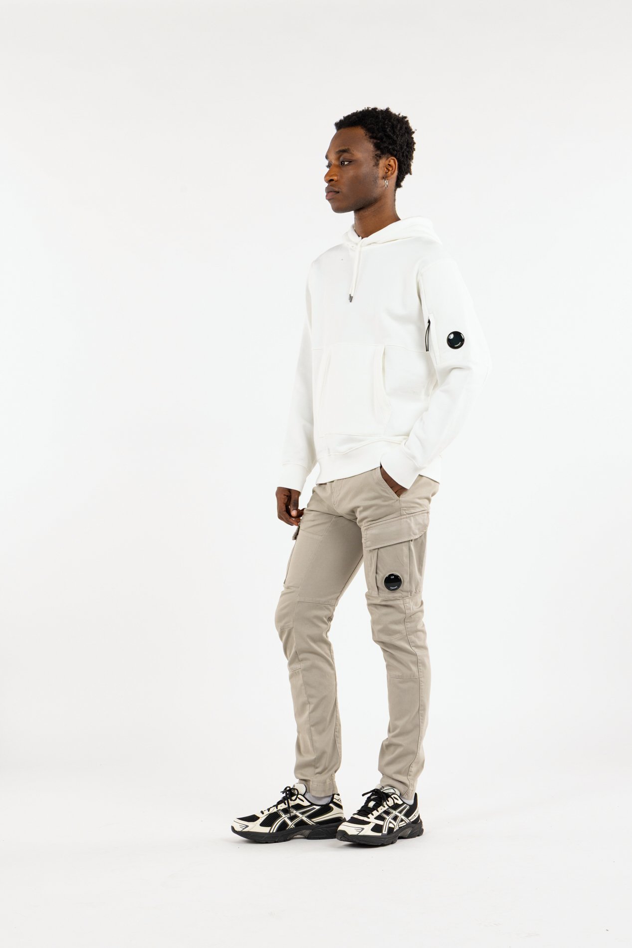 Hoodie C.P. COMPANY White