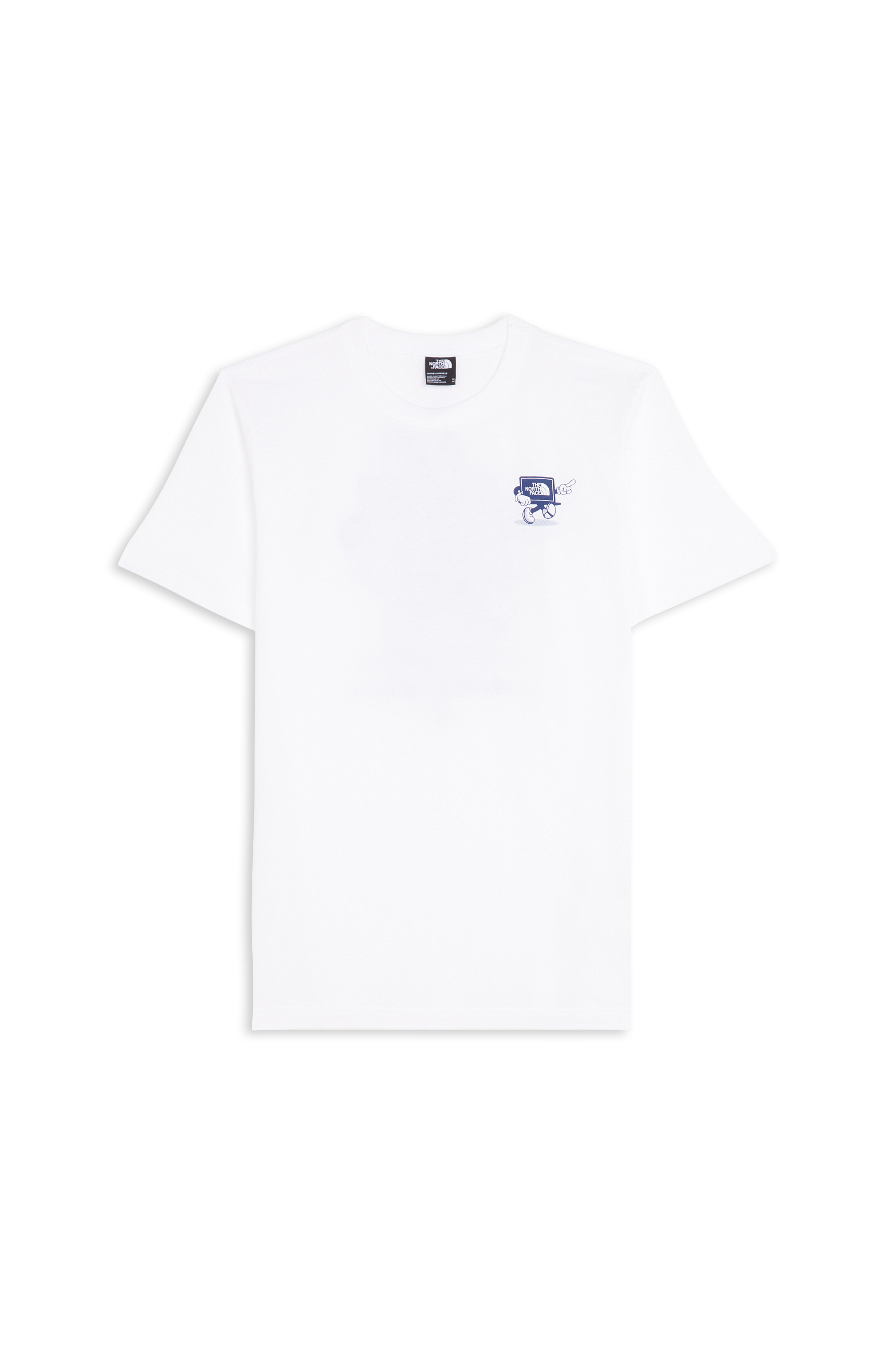 Regular-fit round-neck cotton T-shirt White