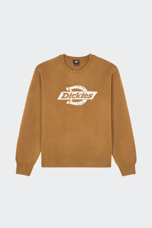 DICKIES Pull Marron