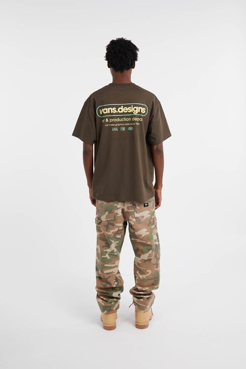 VANS T-shirt Marron