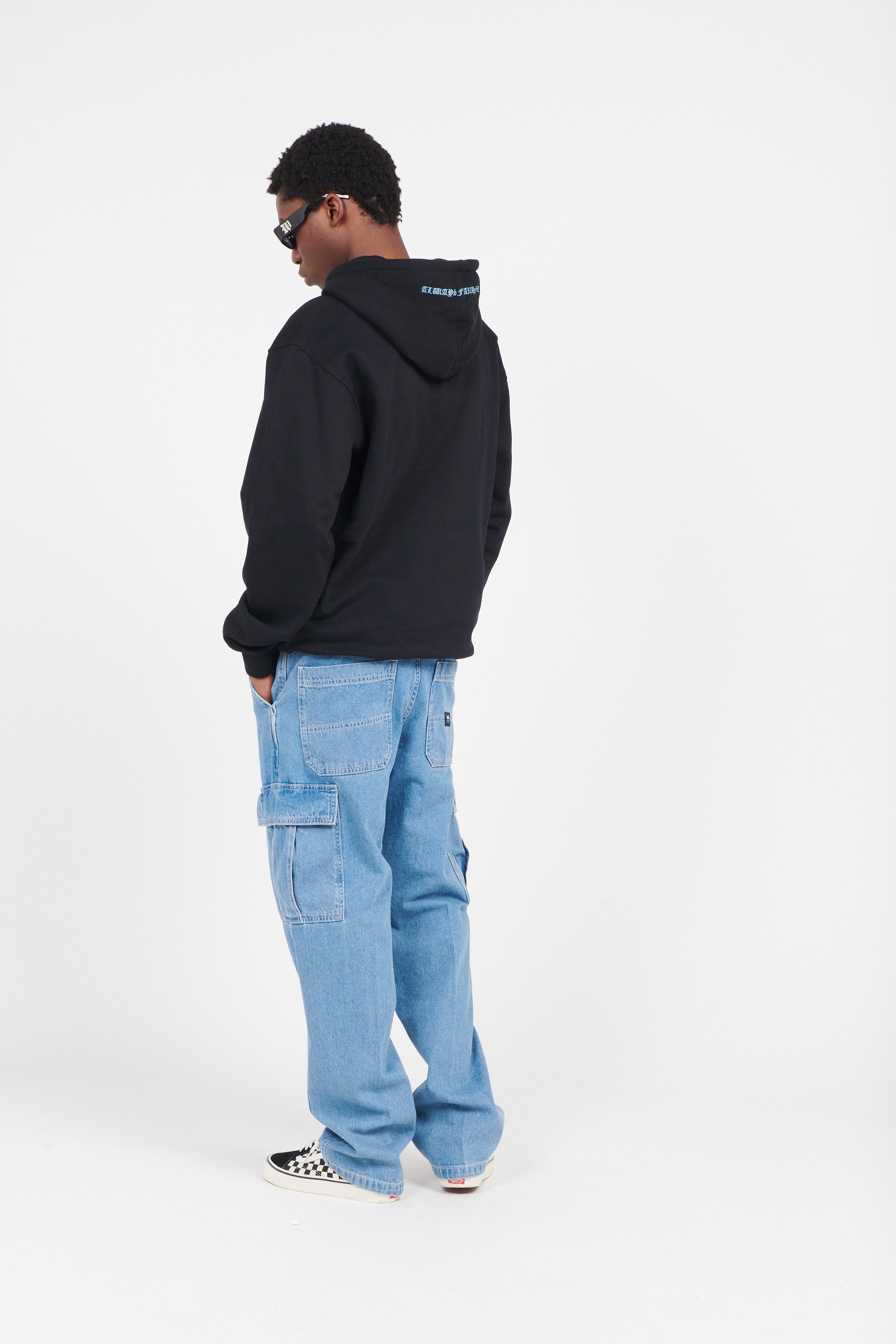 Hoodie | Black by WASTED Hoodie Black