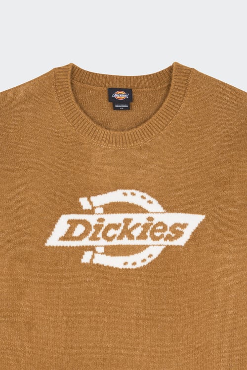 DICKIES Pull Marron