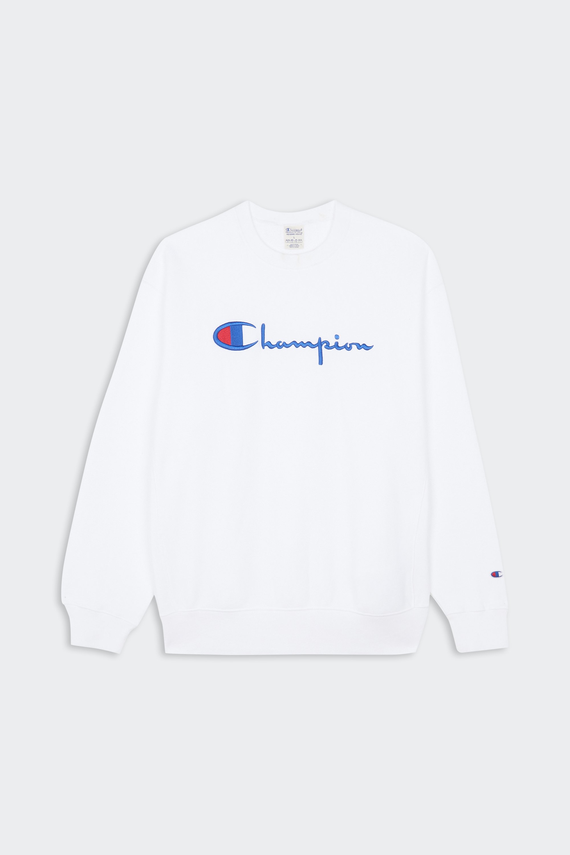sweatshirt | White by CHAMPION sweatshirt White