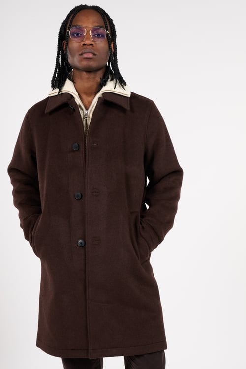 MINIMUM Manteau Marron