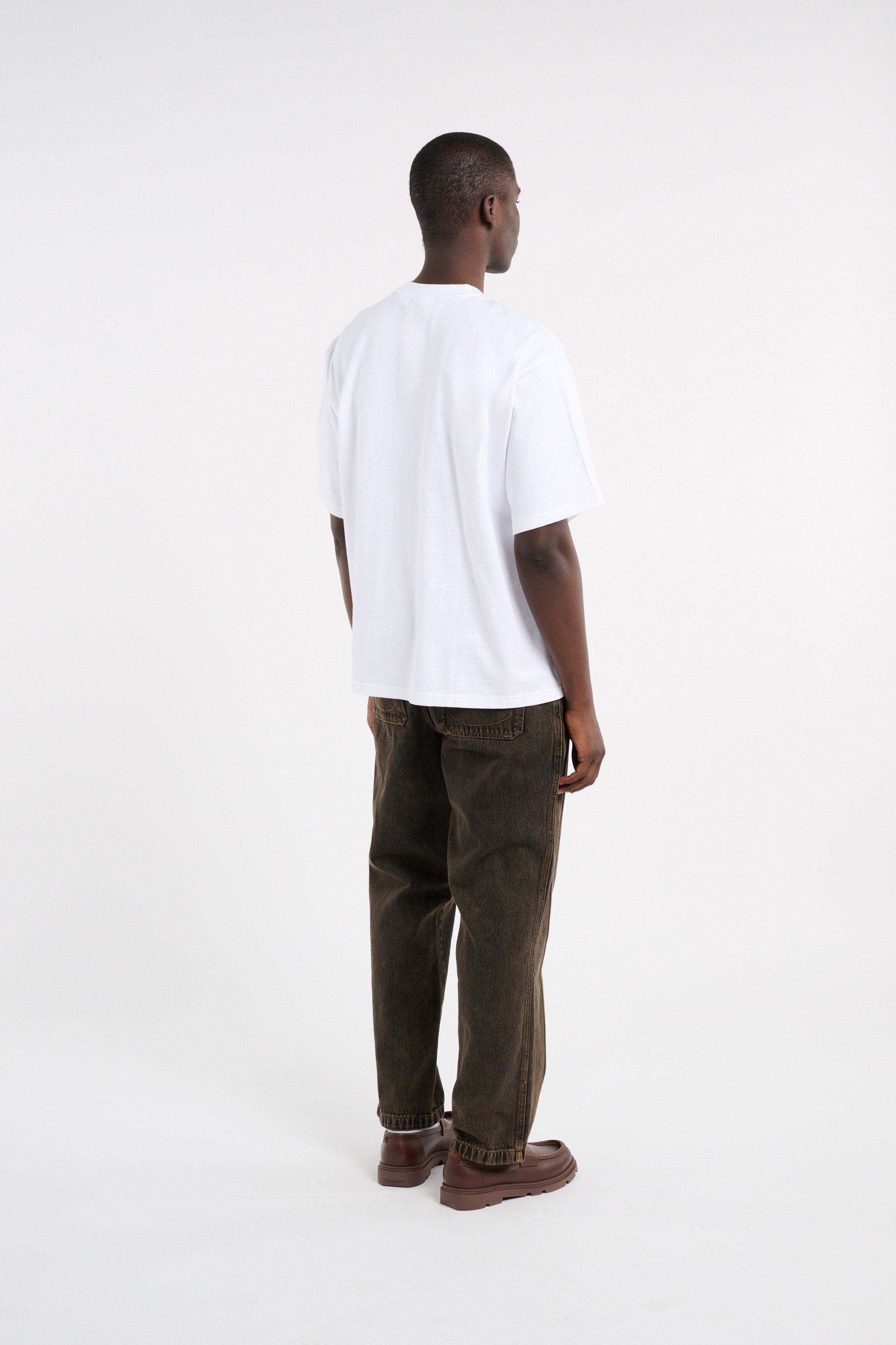 Wide-leg jeans Brown