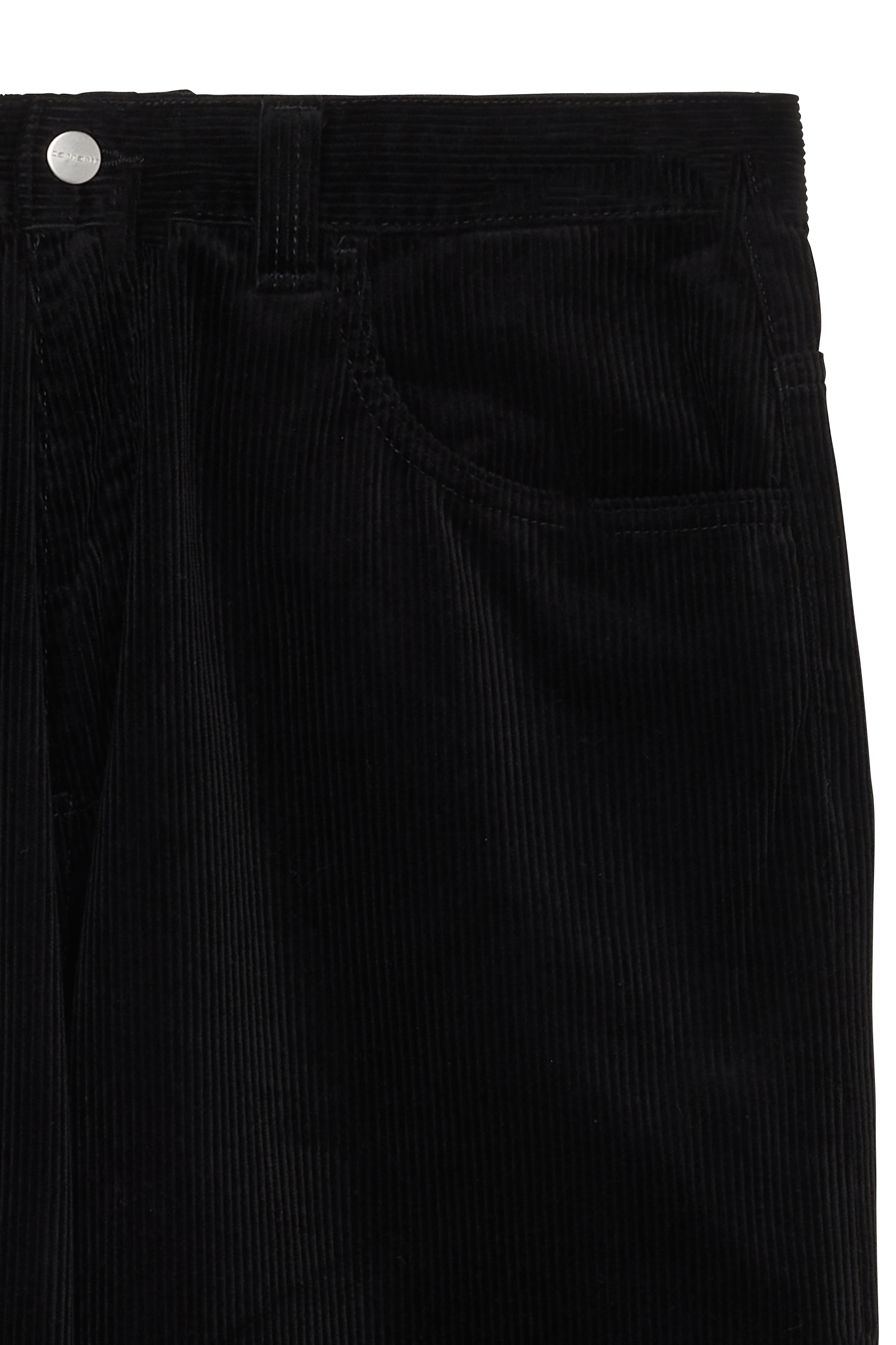 Pantalon droit en coton | Noir CARHARTT WIP Homme