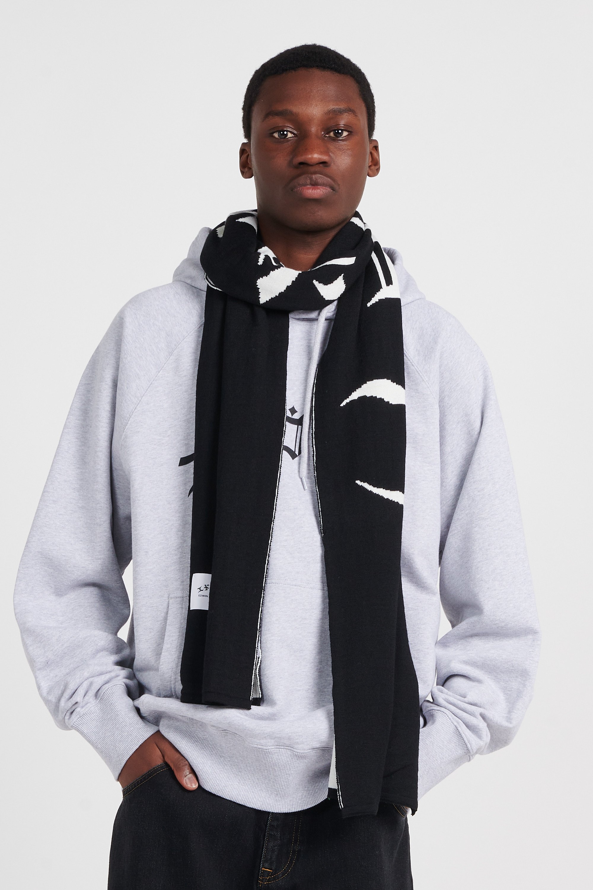 Scarf EDWIN Black