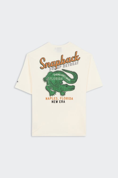 NEW ERA T-shirt Beige